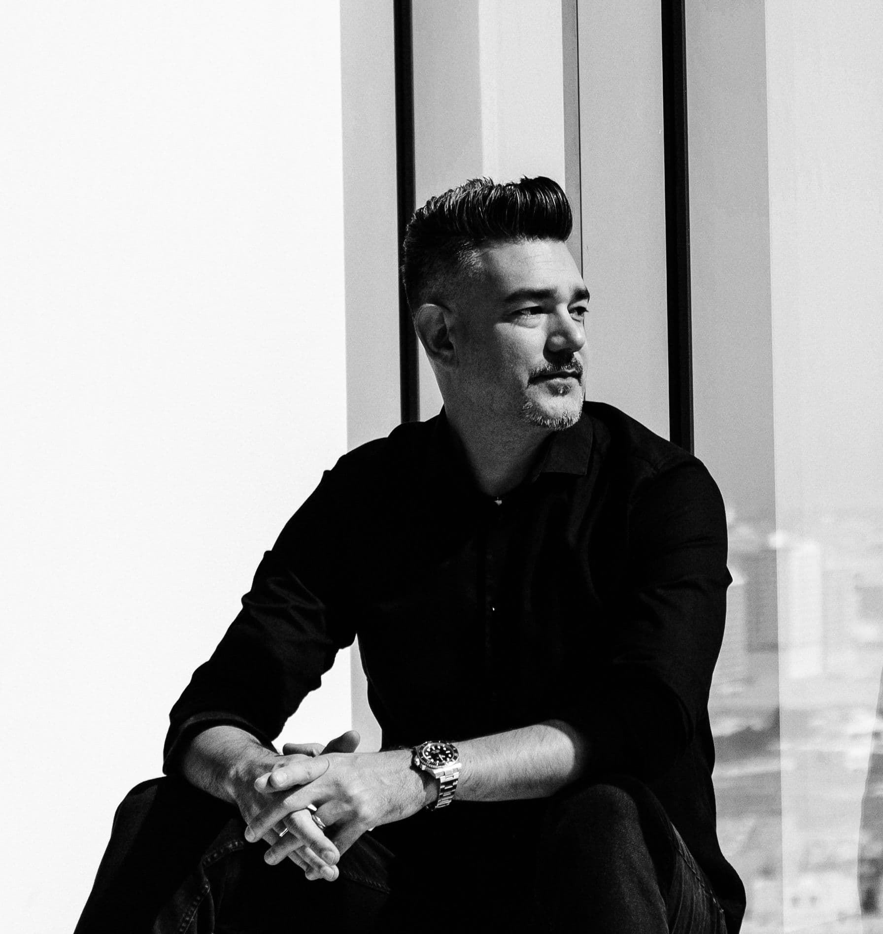 Bruno Guélaff showcasing his multidisciplinary approach to architecture, interiors and branded residential design.