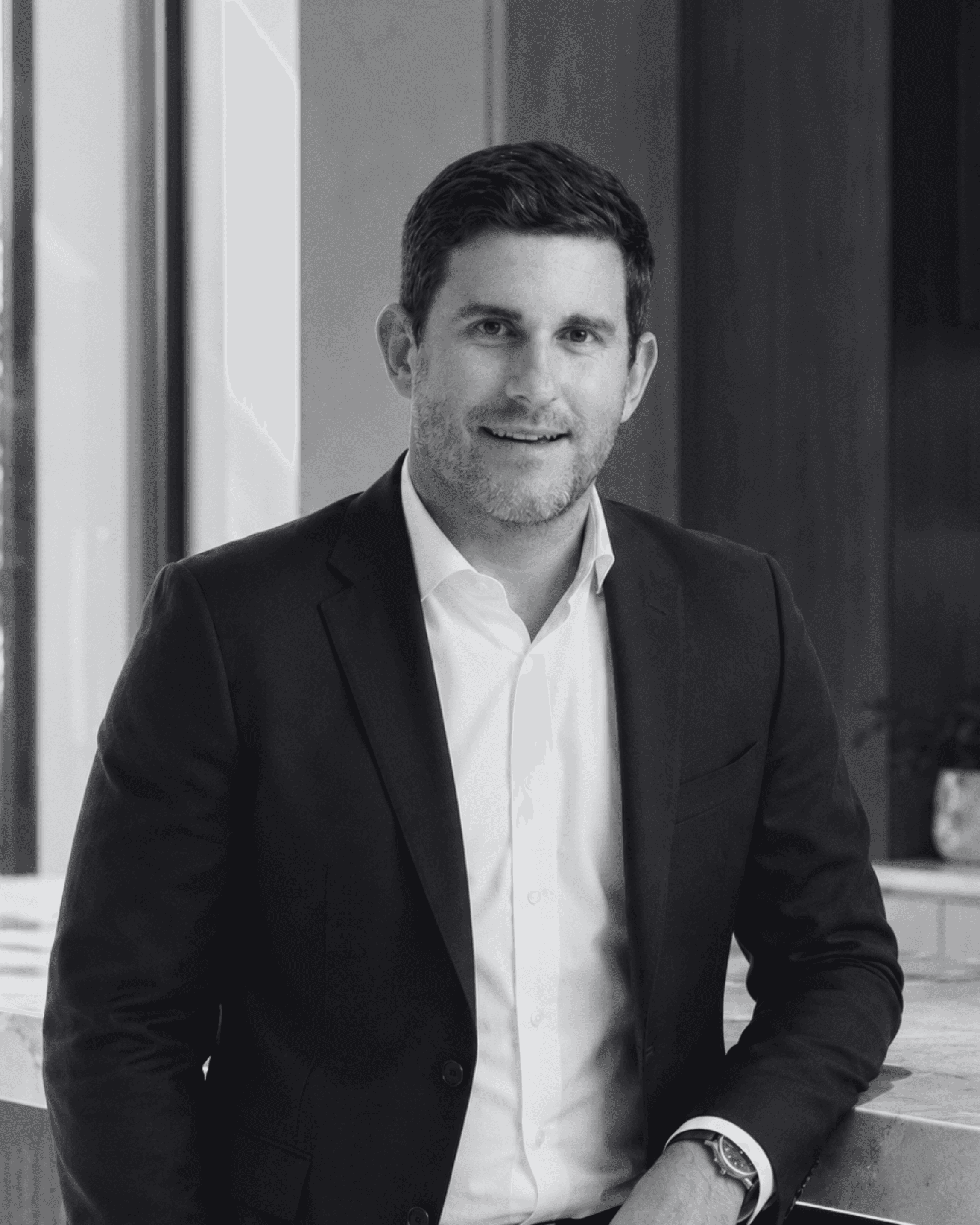 Richard Wolfe, Brand Manager of Pedini at BG Group, discussing luxury Italian kitchen design in the UAE.