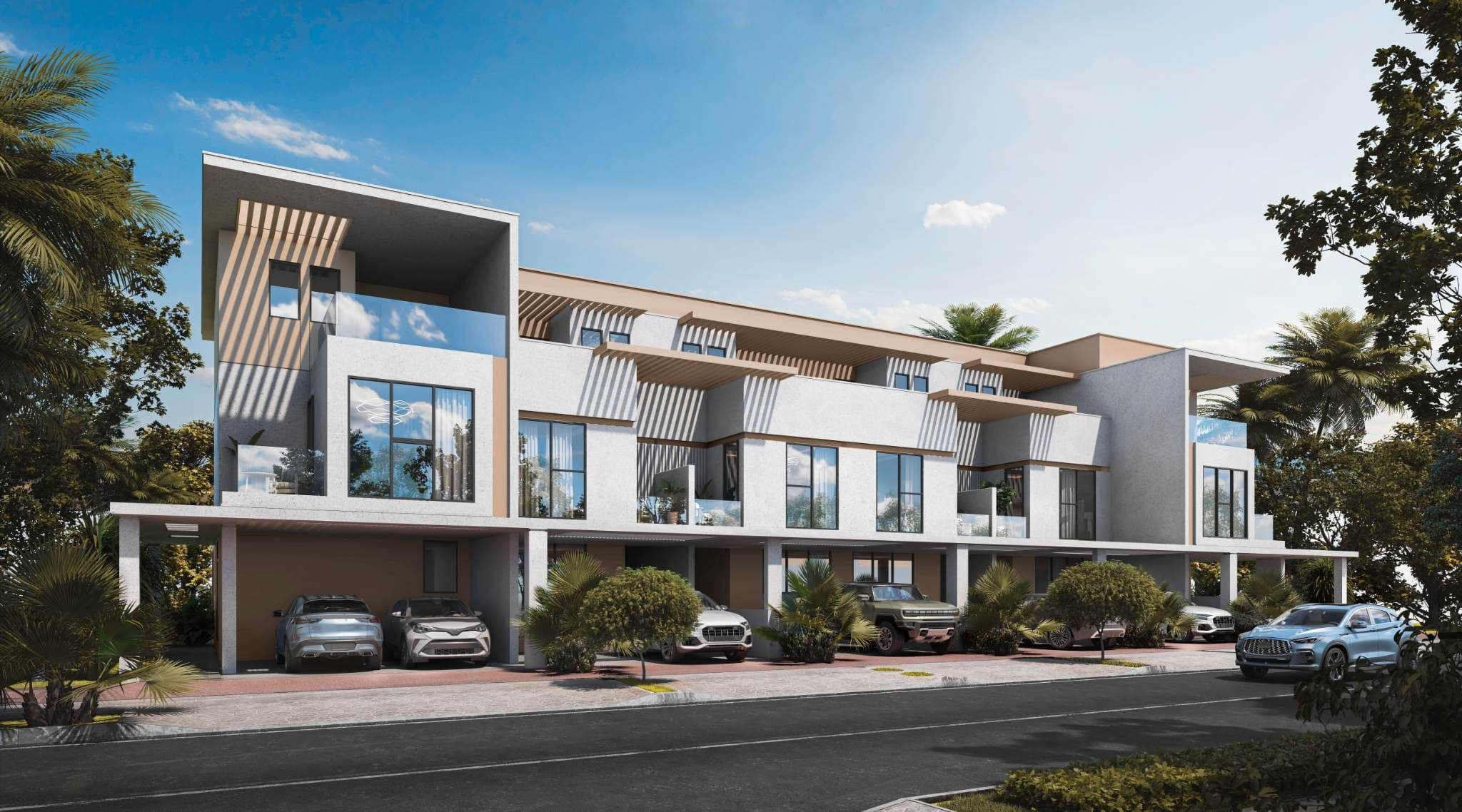 Five-bedroom townhouse at DAMAC Islands 2, Dubai.