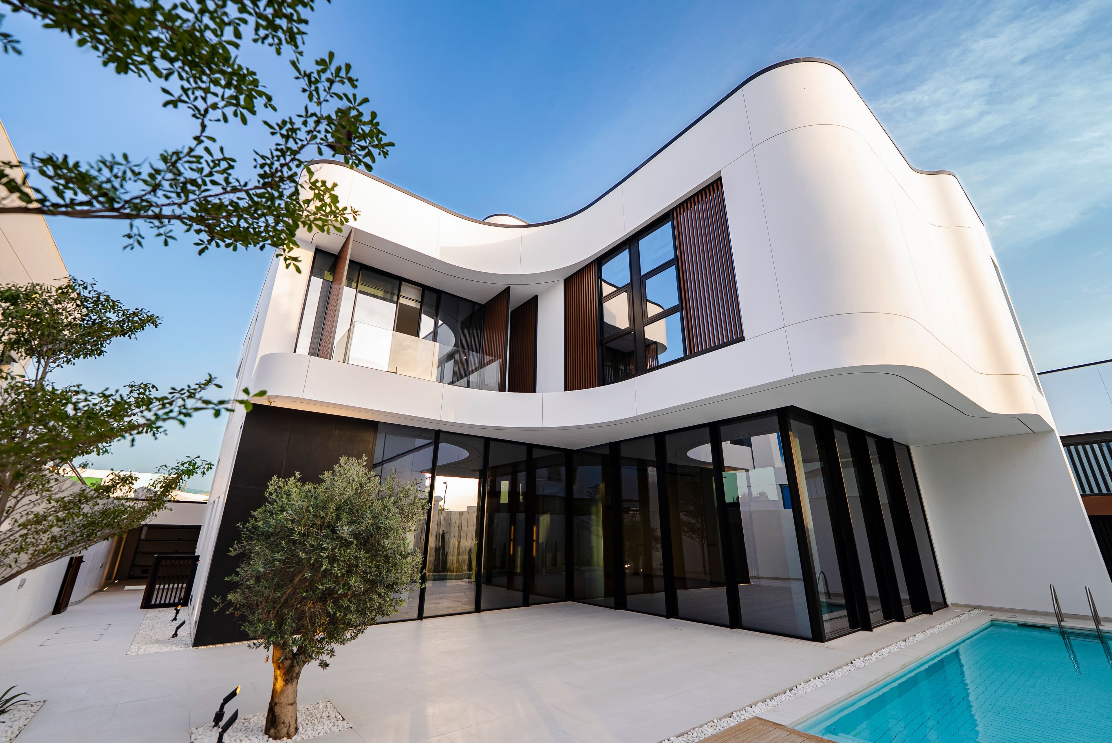 Villa exterior at Across H by HUNA - Dubai, United Arab Emirates