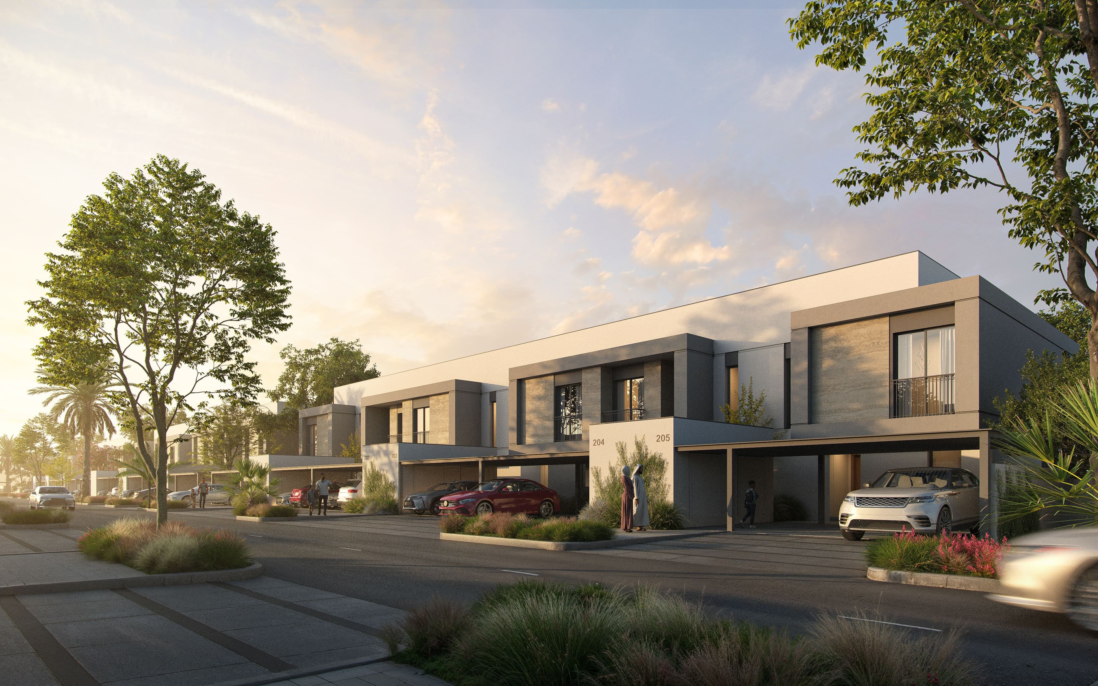 Aldar's The Orchids introduces 217 new family homes within the established Yas Acres community on Yas Island.
