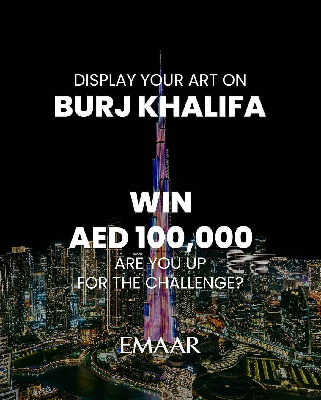 Emaar Launches AED 100,000 Burj Khalifa Design Competition