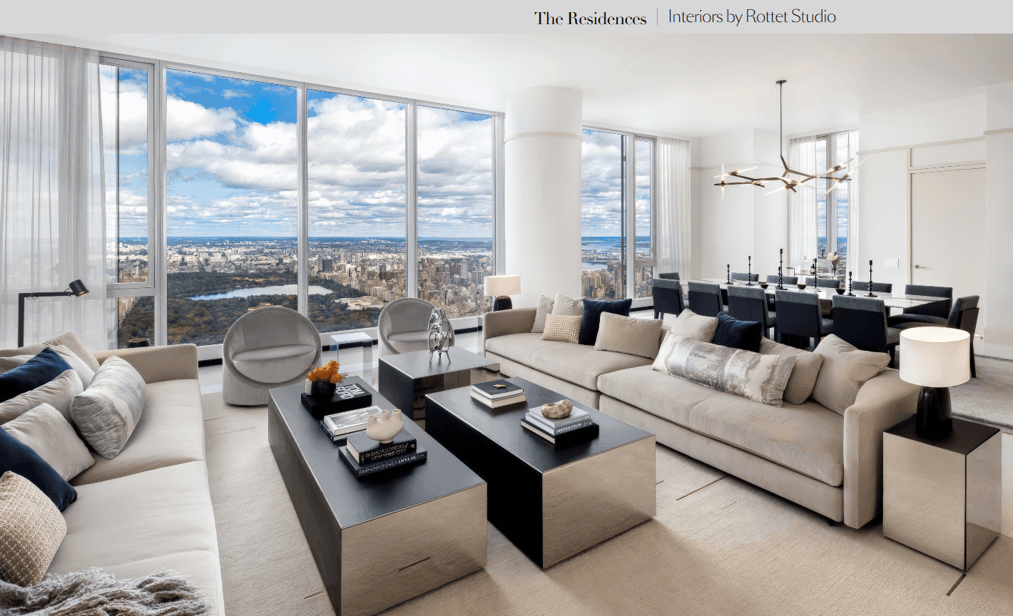 With expansive dimensions, walls of glass, and soaring ceiling heights, each home graciously accommodates gatherings both large and small.