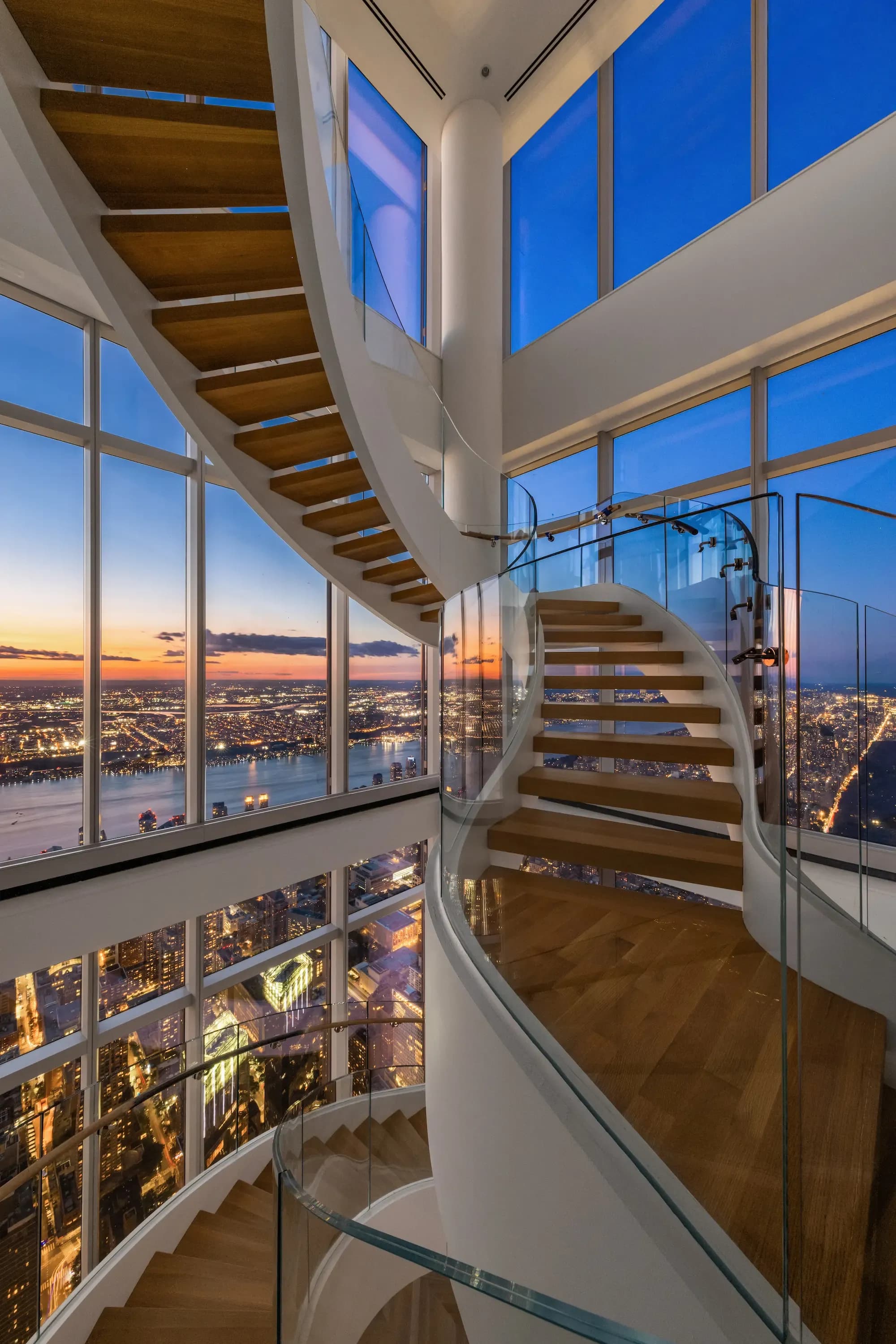 Inside the world's highest residential penthouse at Central Park Tower. Image: Evan Joseph