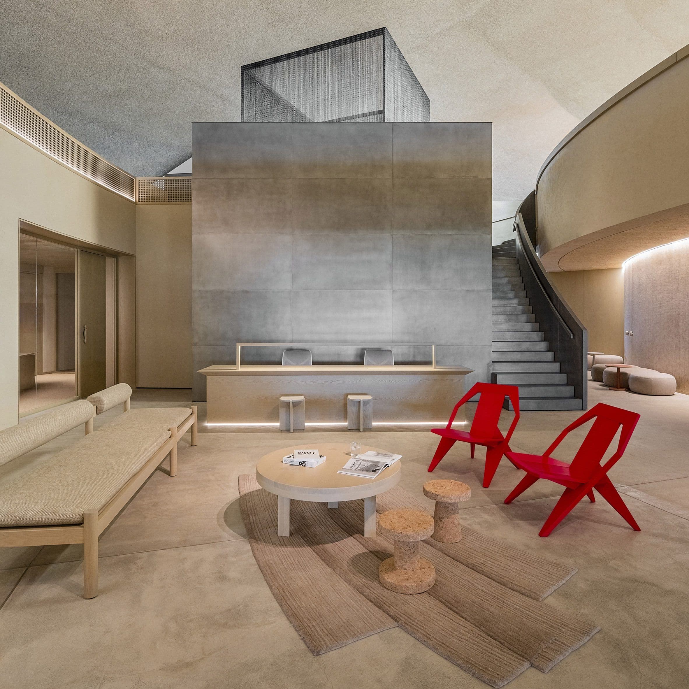 AD Government Office by Agata Kurzela Studio in Abu Dhabi