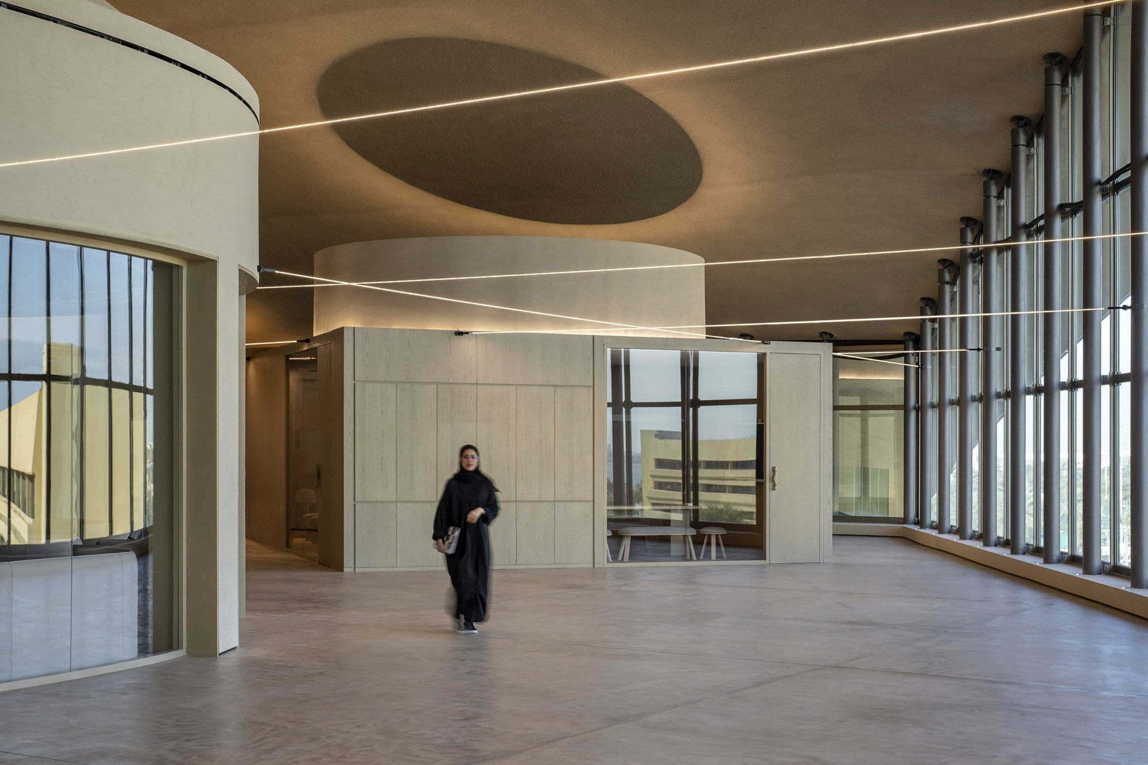 AD Government Office by Agata Kurzela Studio in Abu Dhabi