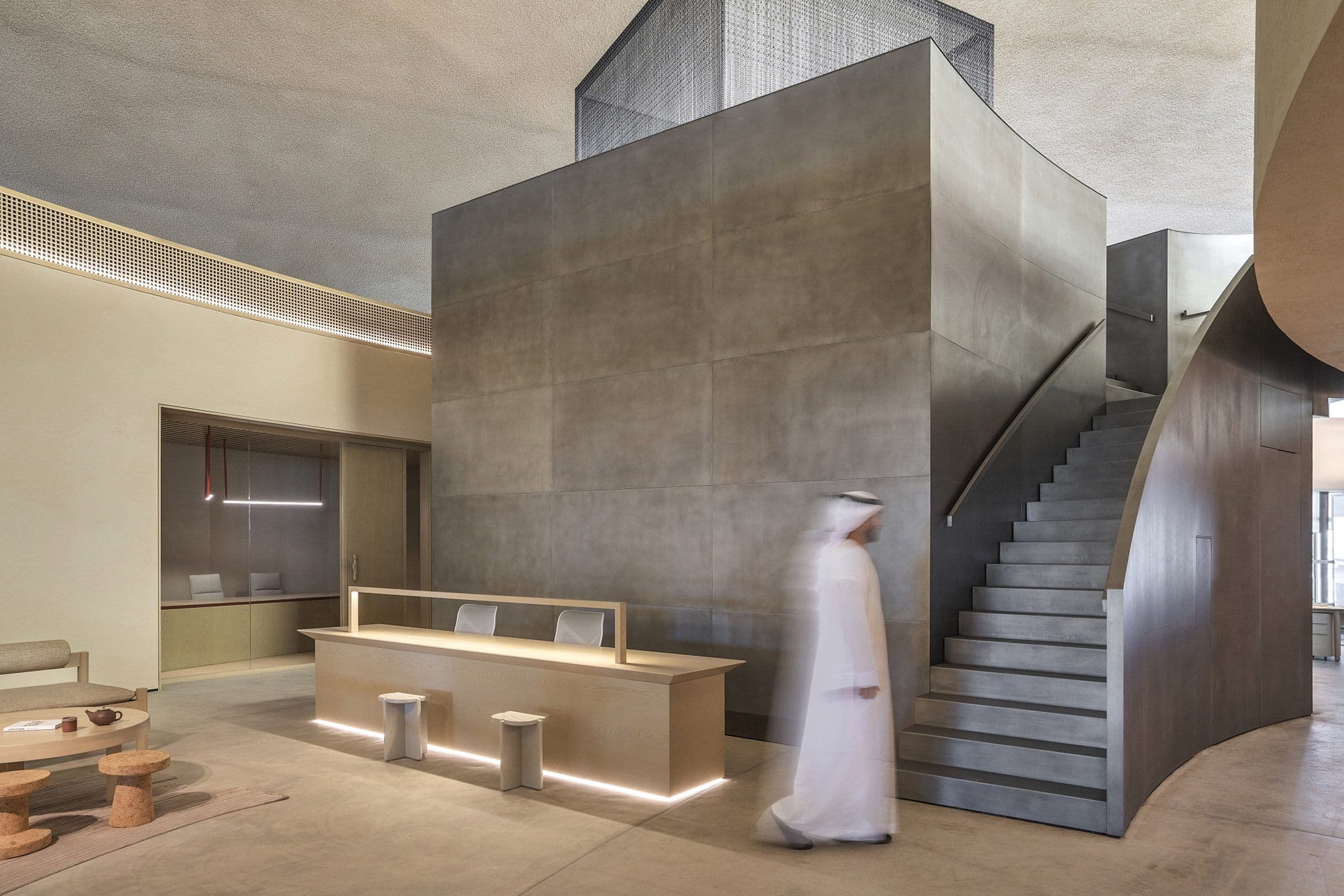 AD Government Office by Agata Kurzela Studio in Abu Dhabi