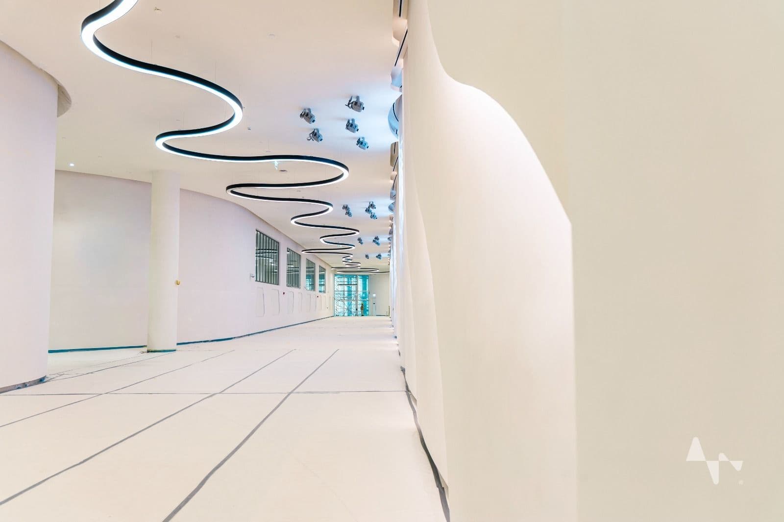 Europhon Acoustics installed approximately 5,000 square metres of MELO® Acoustic Plaster at DEWA's Al Shera'a Headquarters.