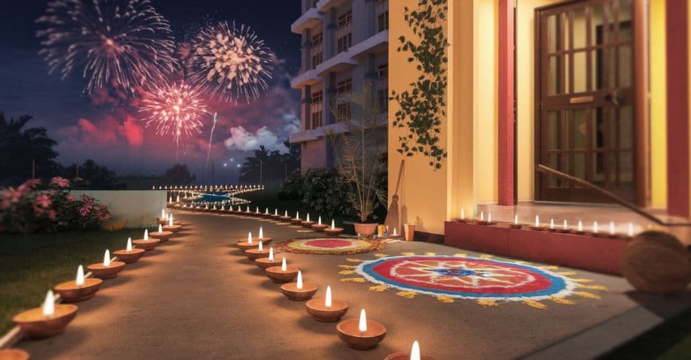 Diwali: When Architecture Glows with Light and Meaning