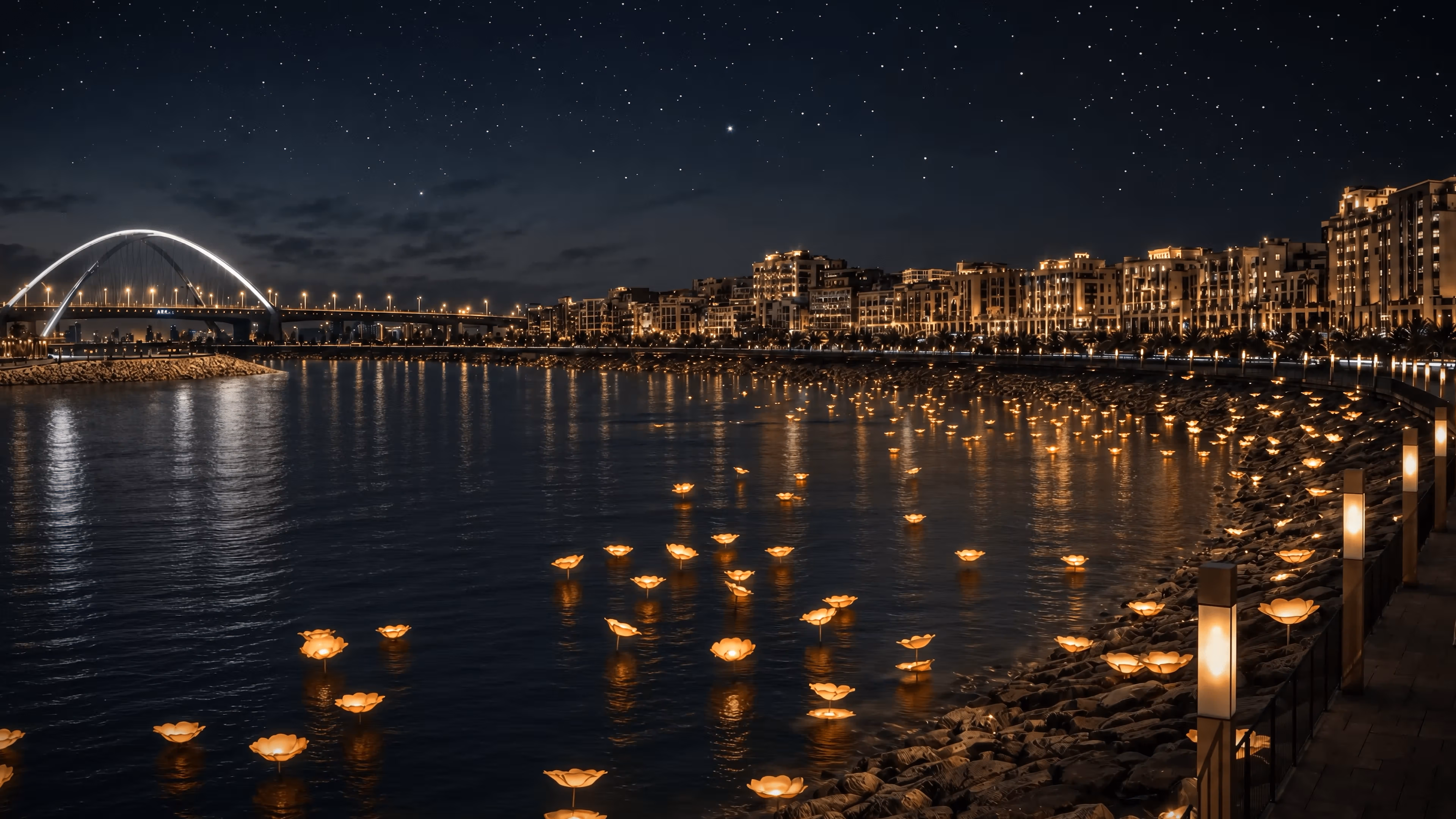 Dubai Begins $21.8 Million Creek Lights Project Across 8km Waterfront