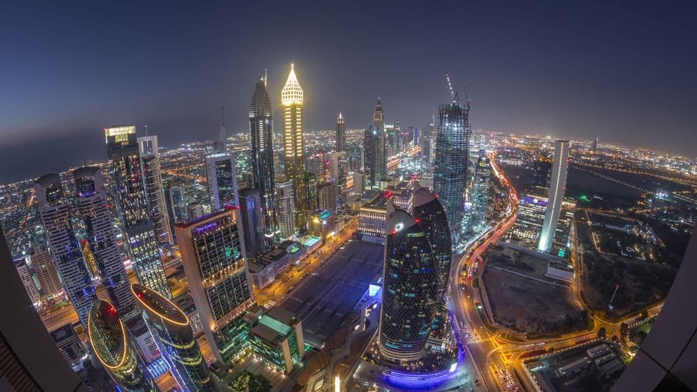 According to data from the Dubai Land Department, property sales surged 30.64 per cent year on year to USD 185.9 billion (AED 682.49 billion) in 2025, compared with USD 142.2 billion (AED 522.36 billion) in 2024. Image: Shutterstock
