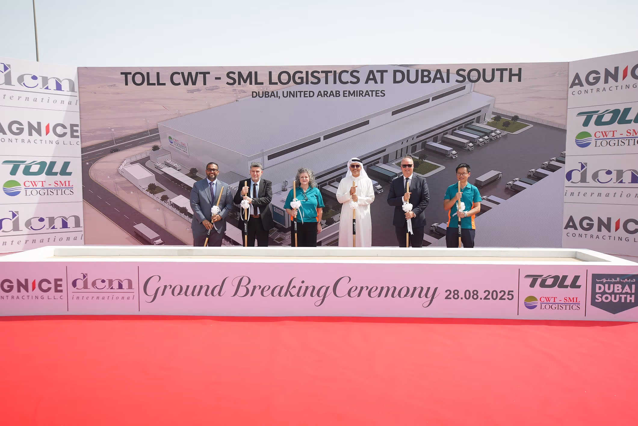 Dubai South, Toll Group break ground on state-of-the-art logistics facility