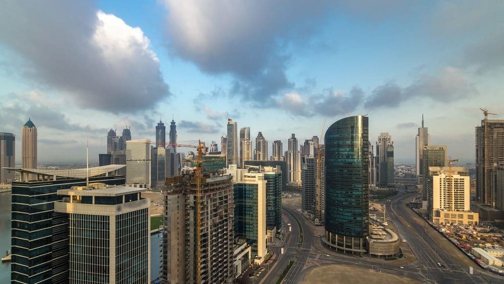 Grade A office buildings in Dubai as demand for premium commercial space remains resilient during Q2 2026.