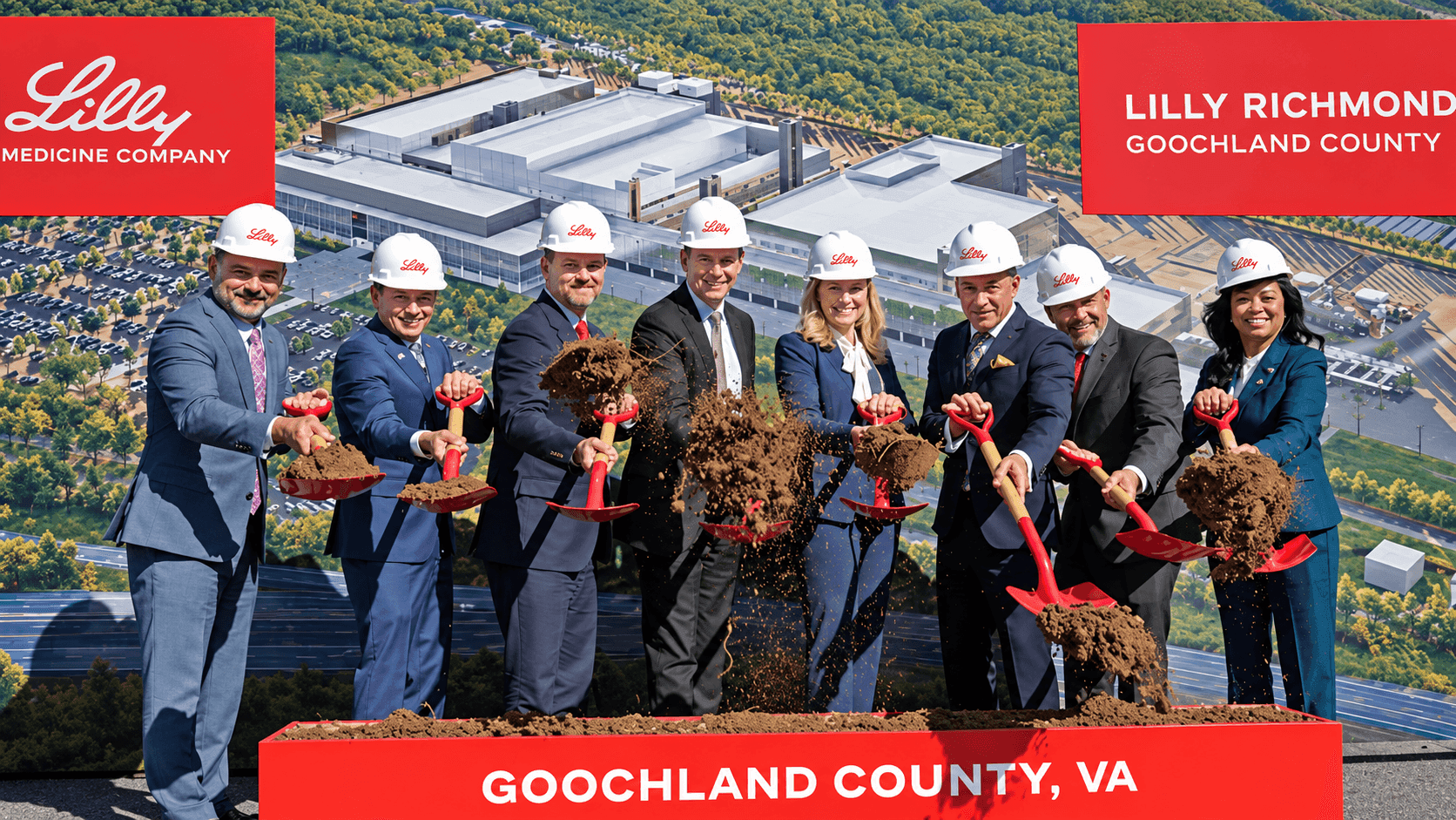 Eli Lilly Breaks Ground on $5bn Virginia Manufacturing Plant