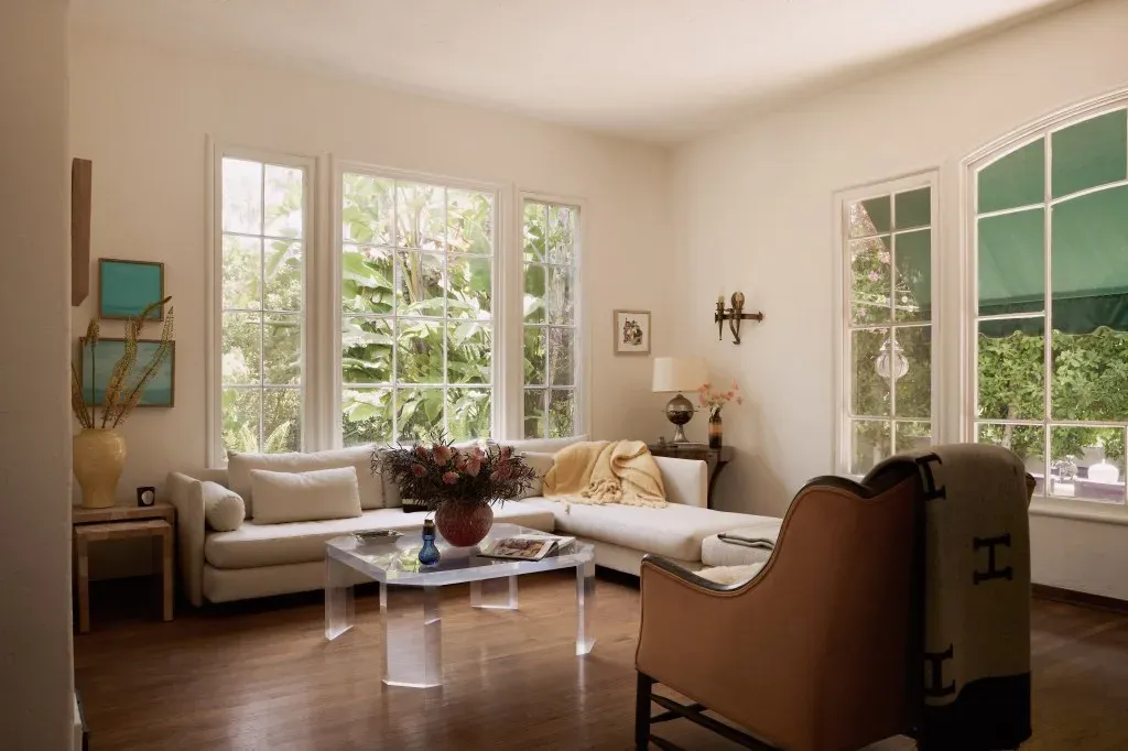 The living room