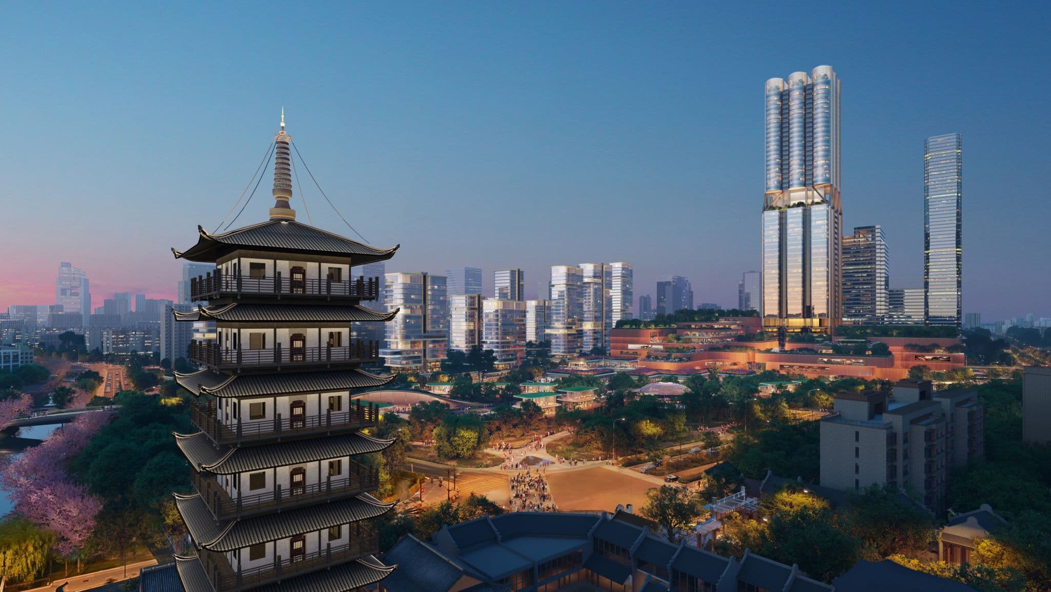 Foster + Partners Wins Masterplan Project in Shanghai’s Putuo District