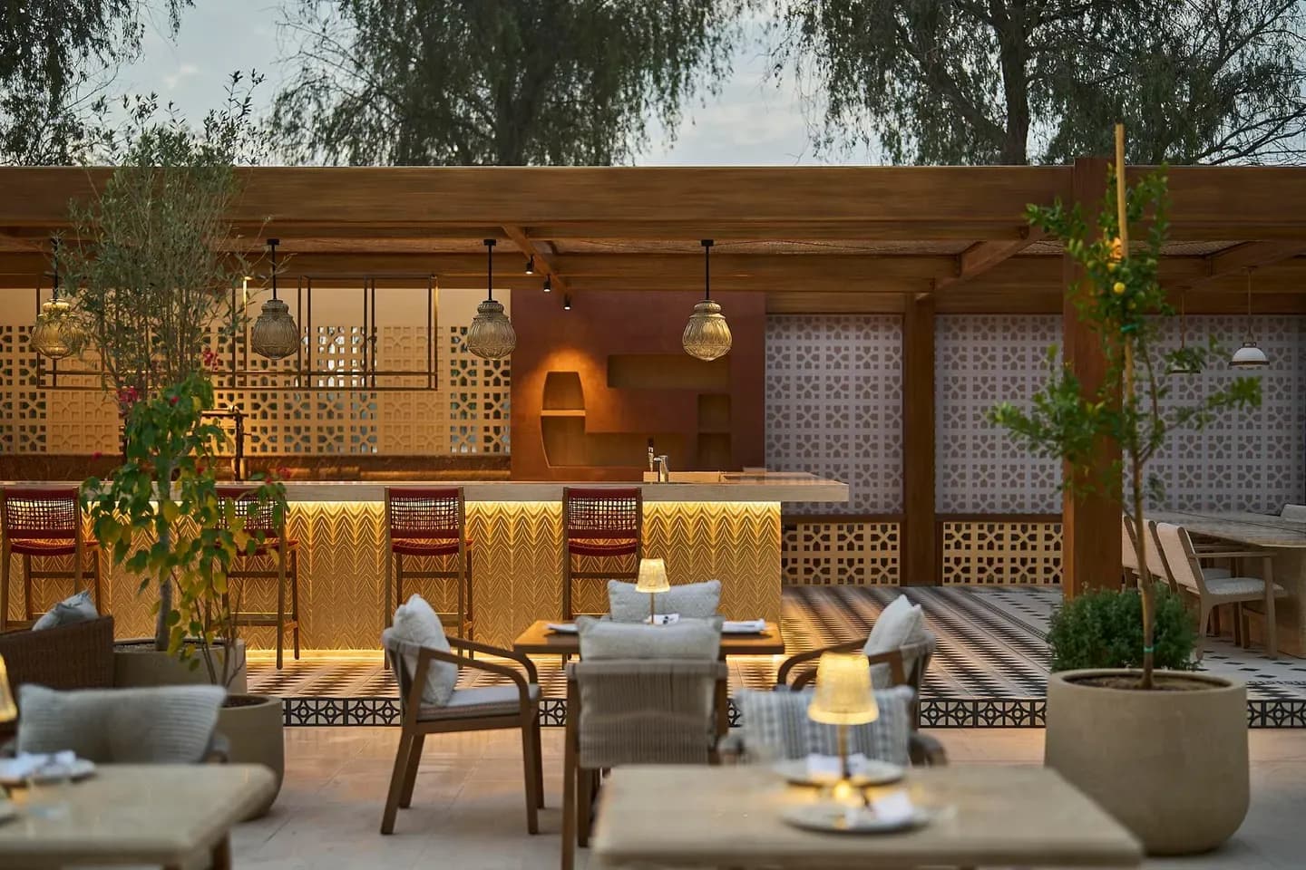 Gerbou Restaurant in Dubai, UAE