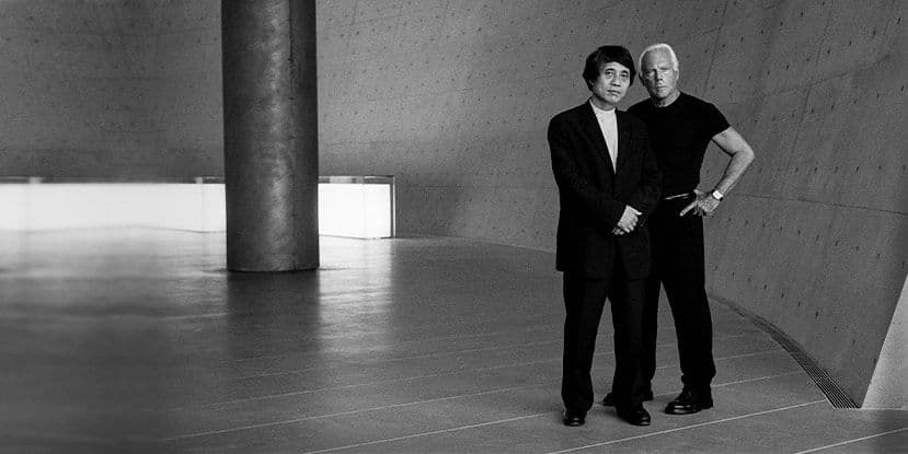 Giorgio Armani and Tadao Ando