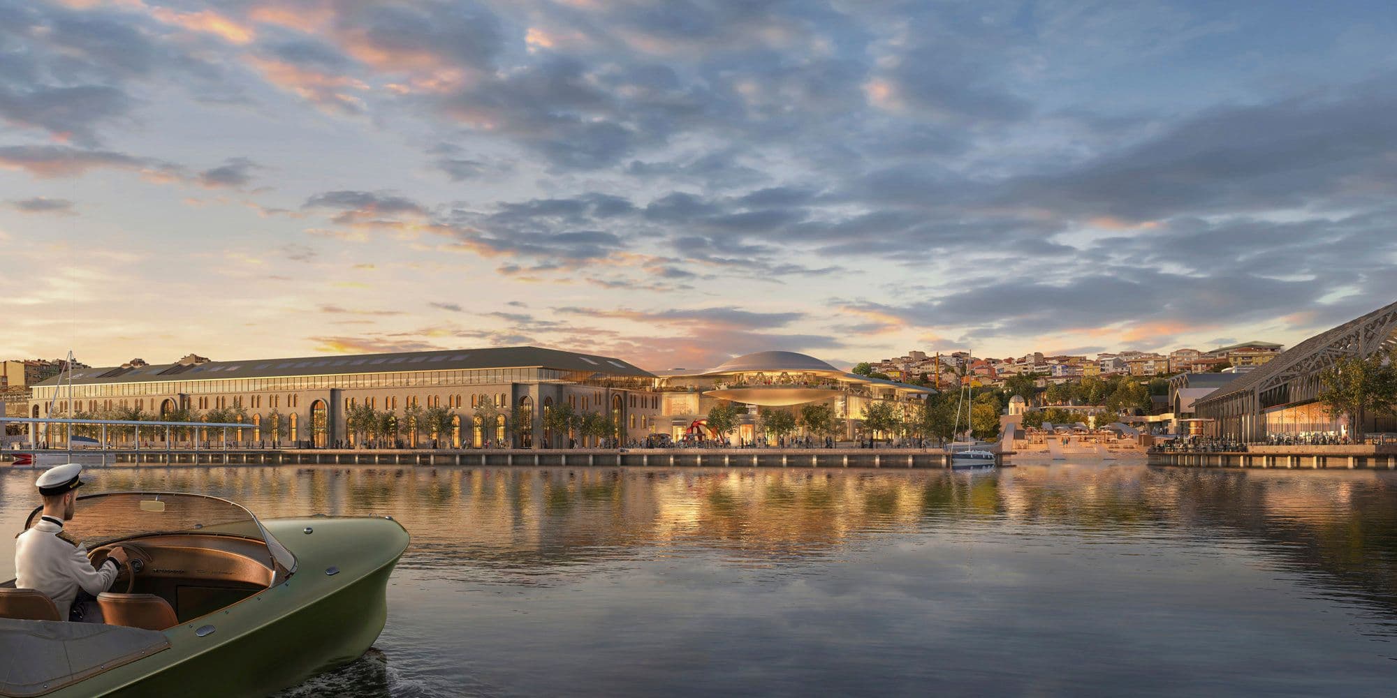 Foster + Partners Unveils Golden Horn Plaza on Istanbul Waterfront