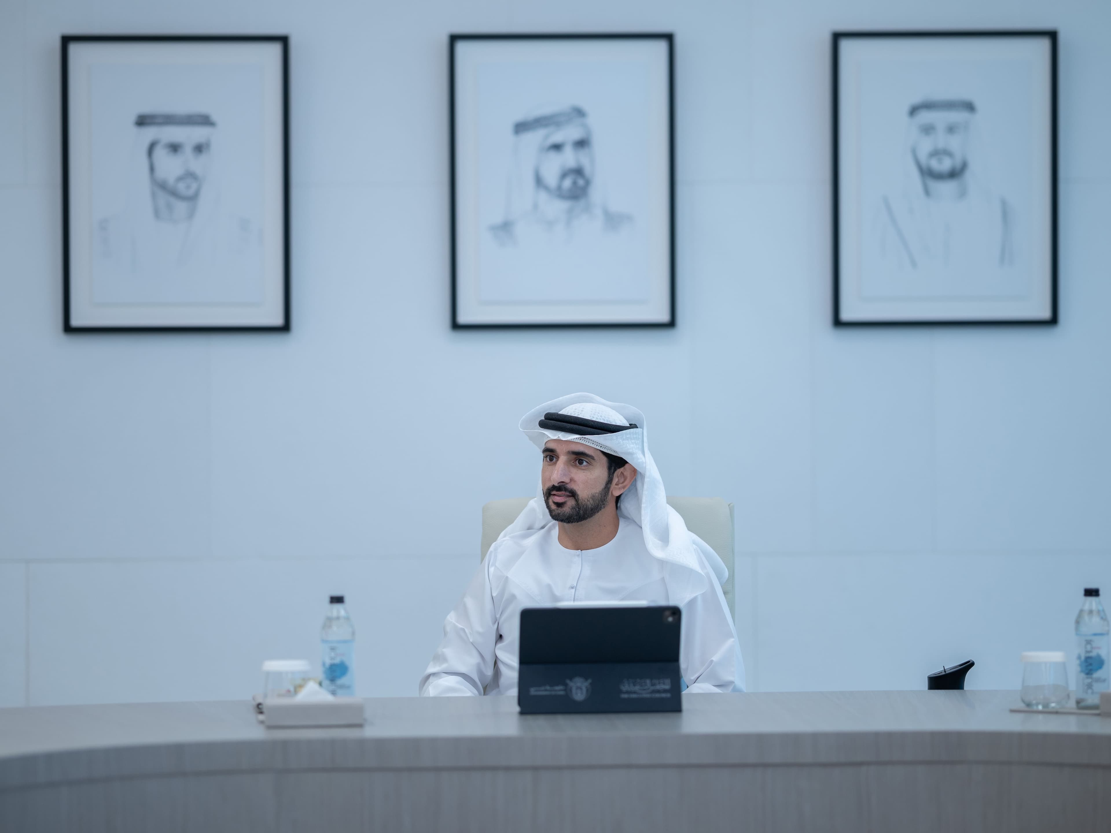 H.H. Sheikh Hamdan bin Mohammed bin Rashid Al Maktoum chaired The Executive Council meeting approving AED18 billion in new strategic projects for Dubai.