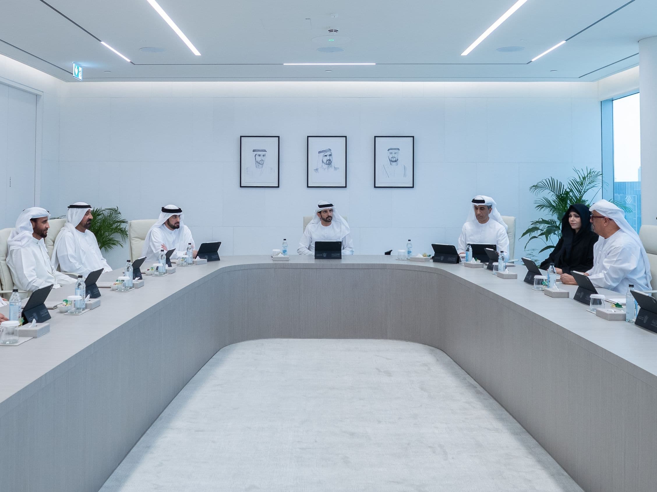 H.H. Sheikh Hamdan bin Mohammed bin Rashid Al Maktoum chaired The Executive Council meeting approving AED18 billion in new strategic projects for Dubai.