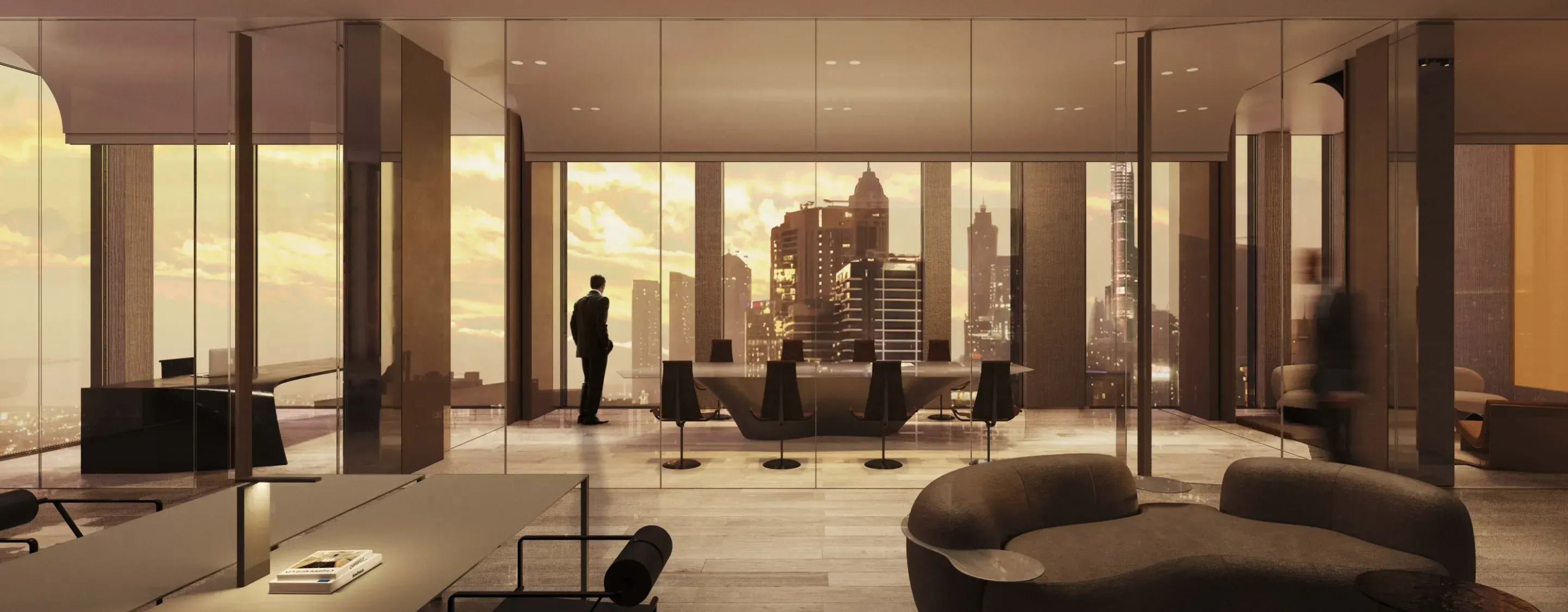 Complementing the office offering is approximately 60,000 sq ft of signature amenities designed to elevate the executive experience.