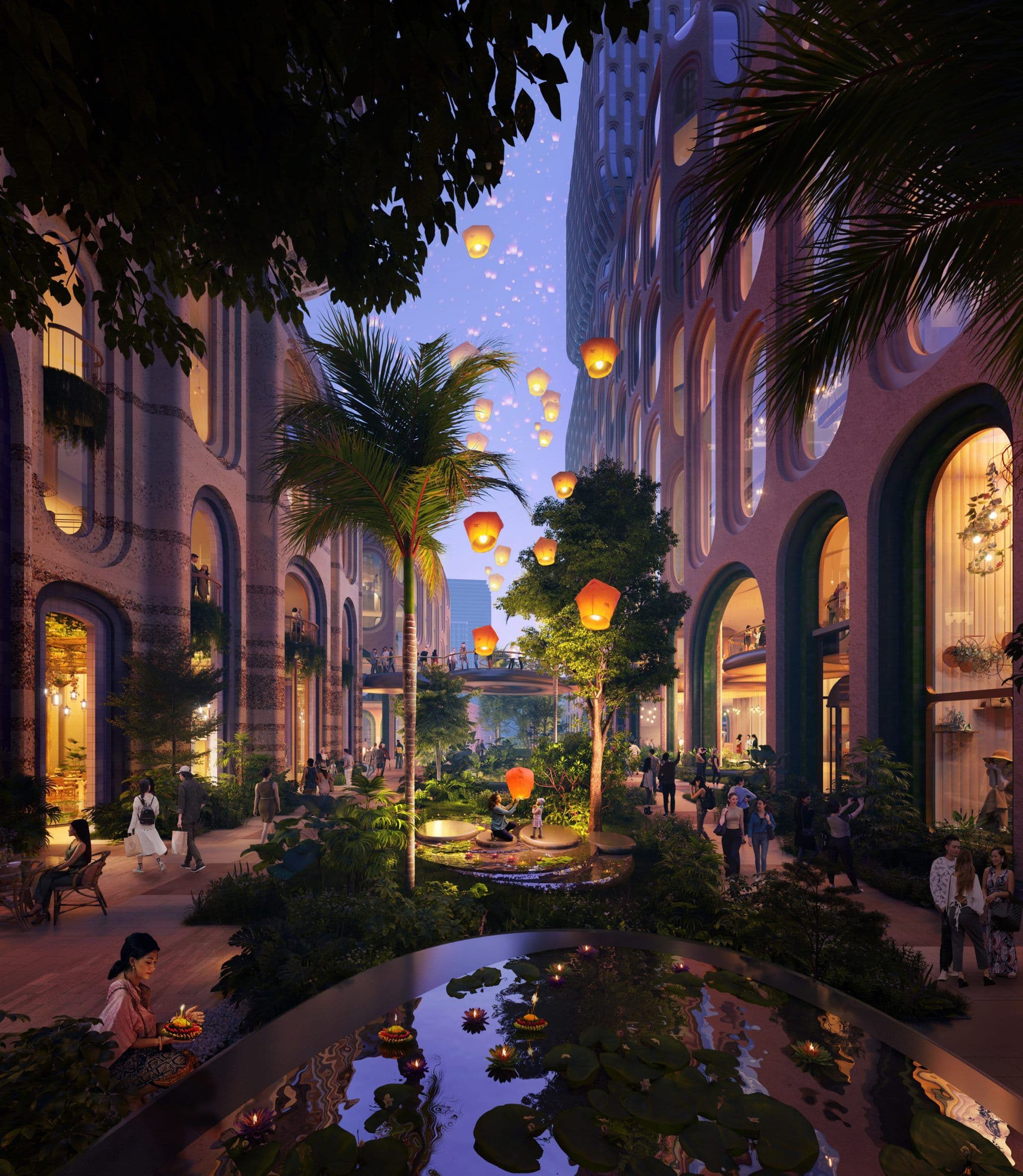 Hotel Towers by Heatherwick Studio in Bangkok