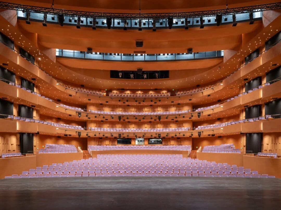 The Soar Theatre provides a more intimate performance space within the complex.