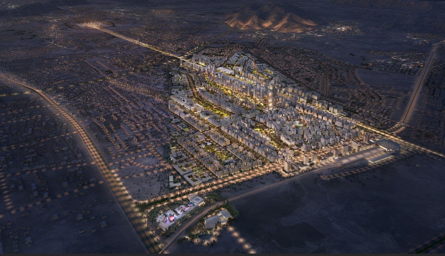 Knowledge Economic City master plan in Madinah, one of Saudi Arabia's flagship integrated developments.