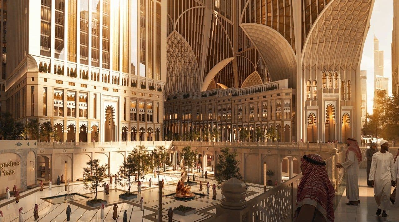 Saudi Crown Prince Unveils King Salman Gate Project in Makkah