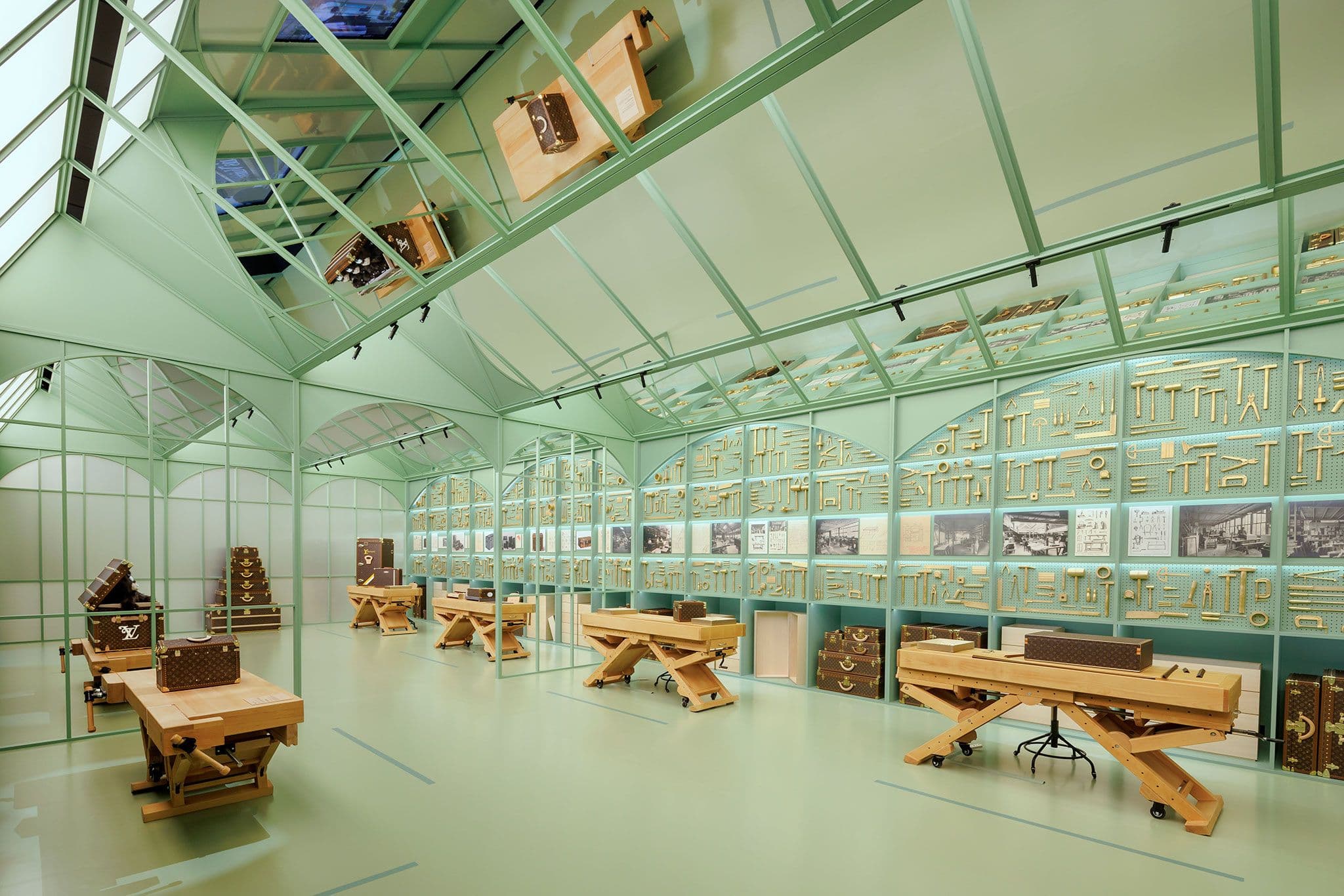 "Visionary Journeys," designed by OMA’s Shohei Shigematsu, at the Nakanoshima Museum of Art. 