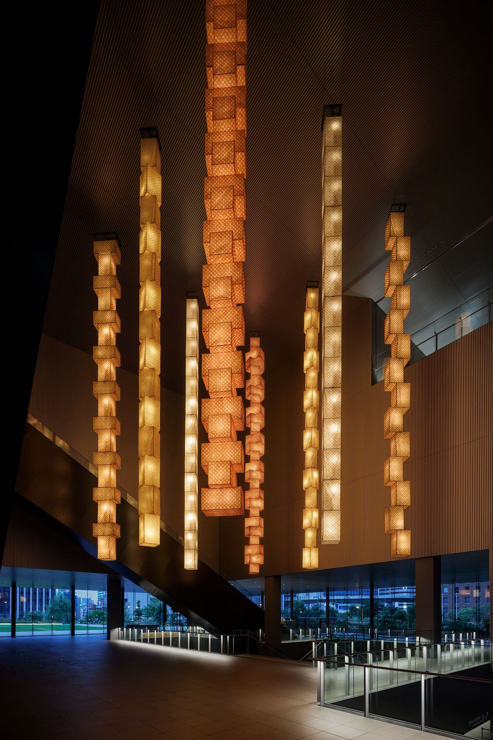 "Visionary Journeys," designed by OMA’s Shohei Shigematsu, at the Nakanoshima Museum of Art. 