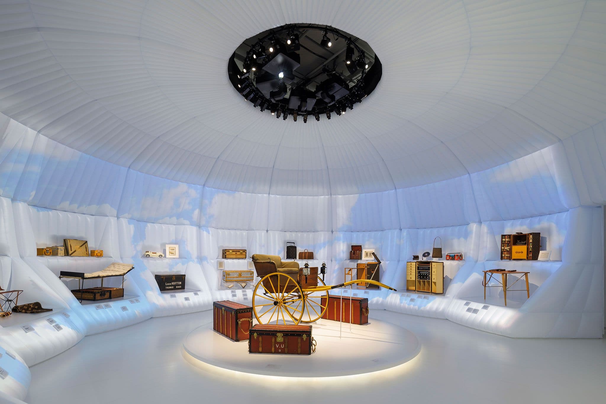 "Visionary Journeys," designed by OMA’s Shohei Shigematsu, at the Nakanoshima Museum of Art. 