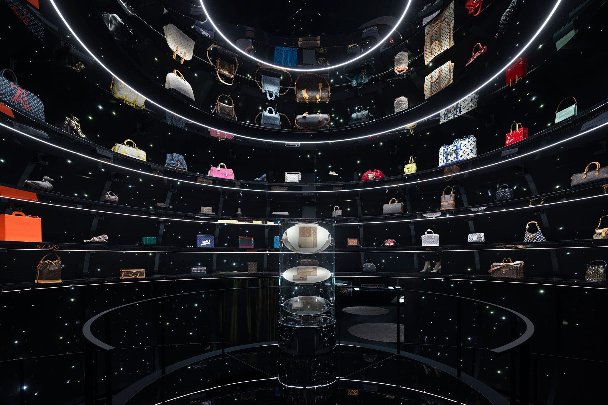 "Visionary Journeys," designed by OMA’s Shohei Shigematsu, at the Nakanoshima Museum of Art. 