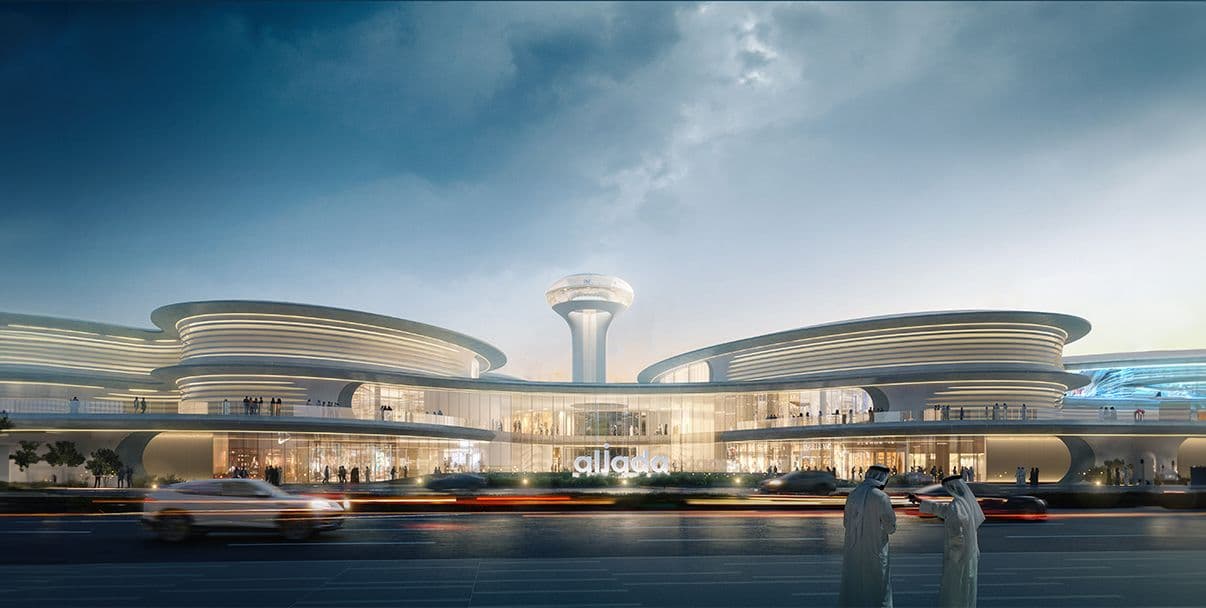 Attractions include 11-screen cinema, ice rink, flagship gym, signature fountains and observation tower