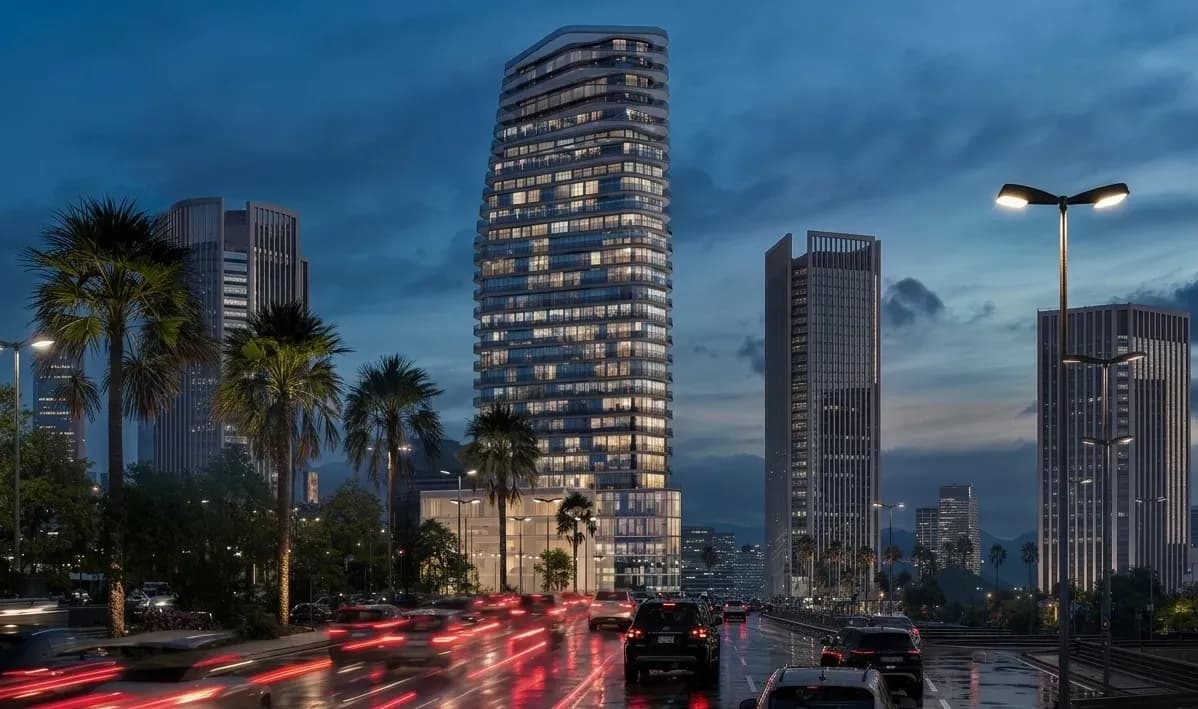 Rendering of Marlin Icon, Cosmo Developments’ planned 140-residence tower on Abu Dhabi’s Al Reem Island.