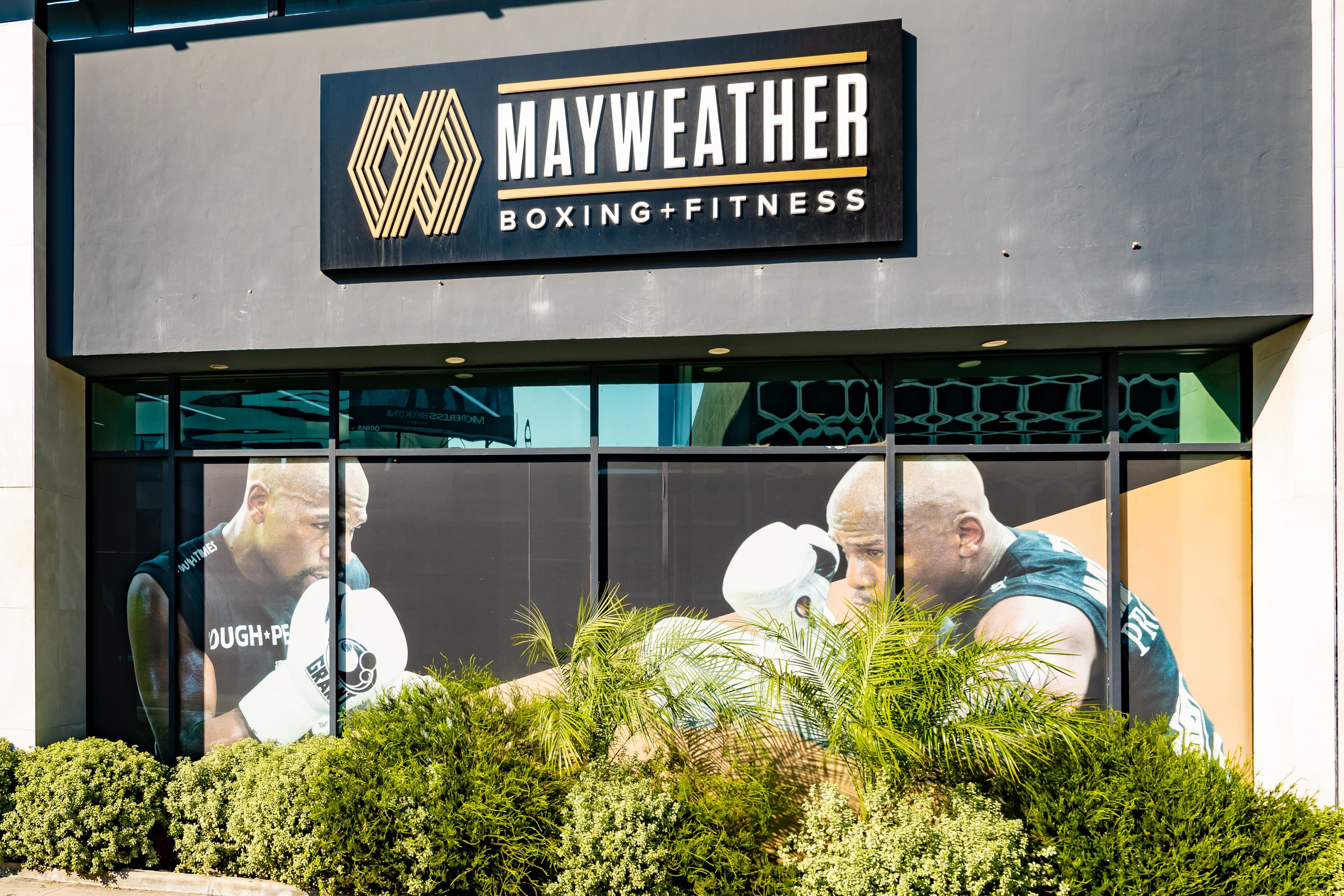 Mayweather Boxing + Fitness (MW Fitness Holdings, LLC) in Los Angeles, California, is an inclusive, high-intensity fitness experience gym. (Shutterstock)