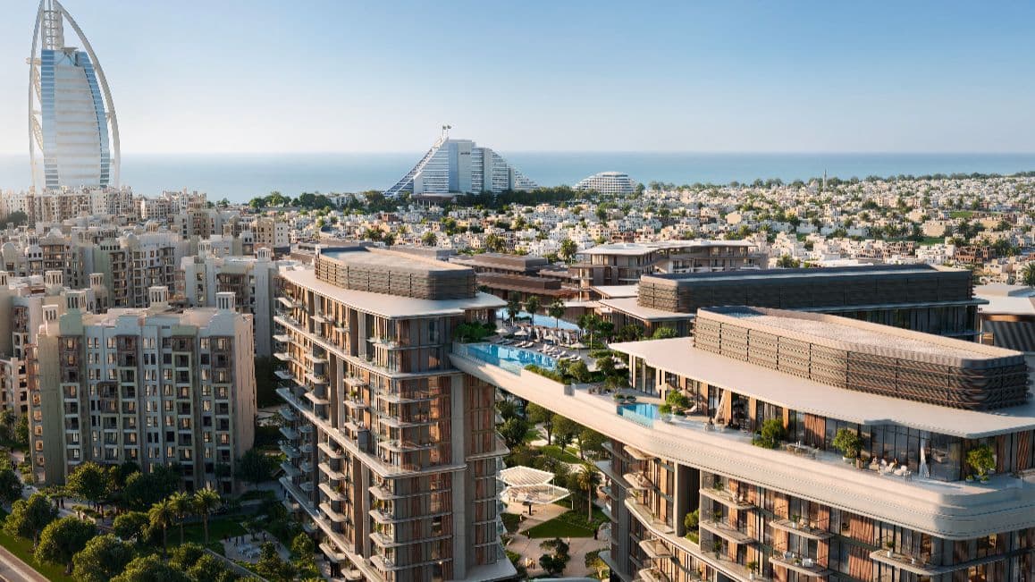 Nourelle offers 66 luxury homes with skybridge and sea views.