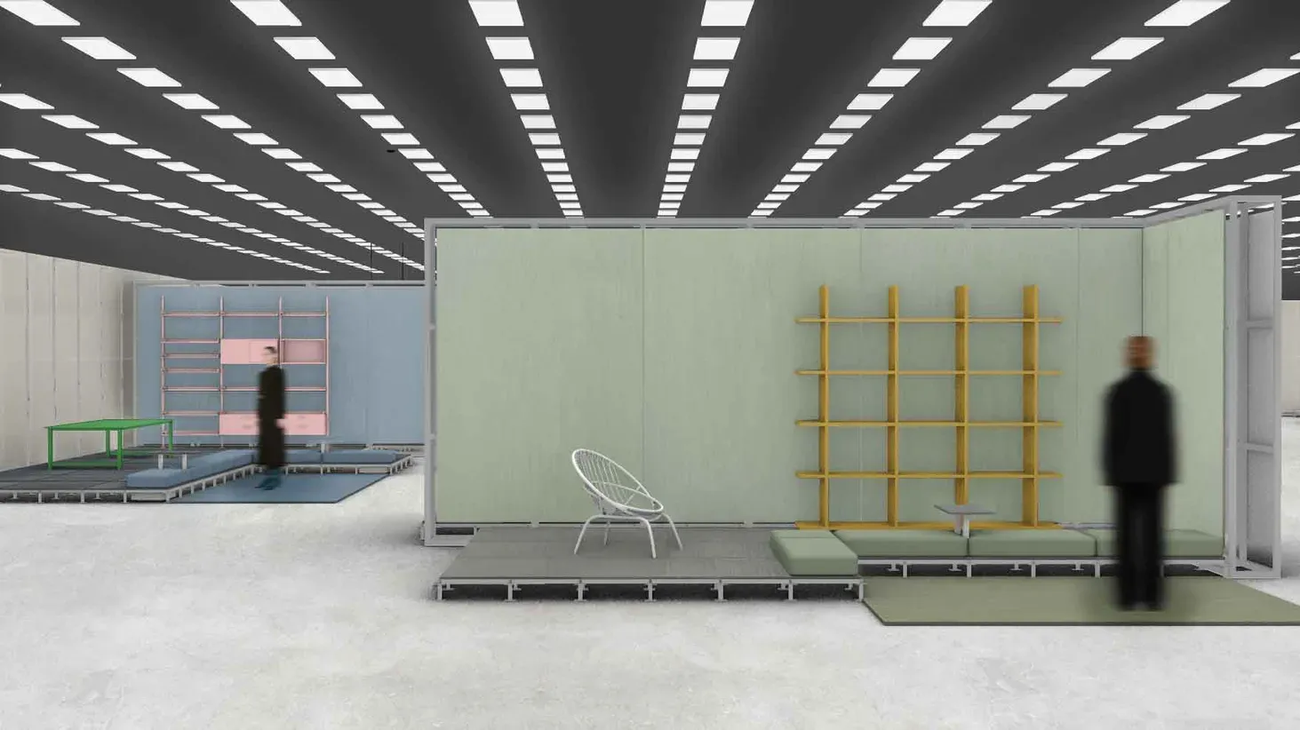 Salone Raritas previewed in a render by Formafantasma