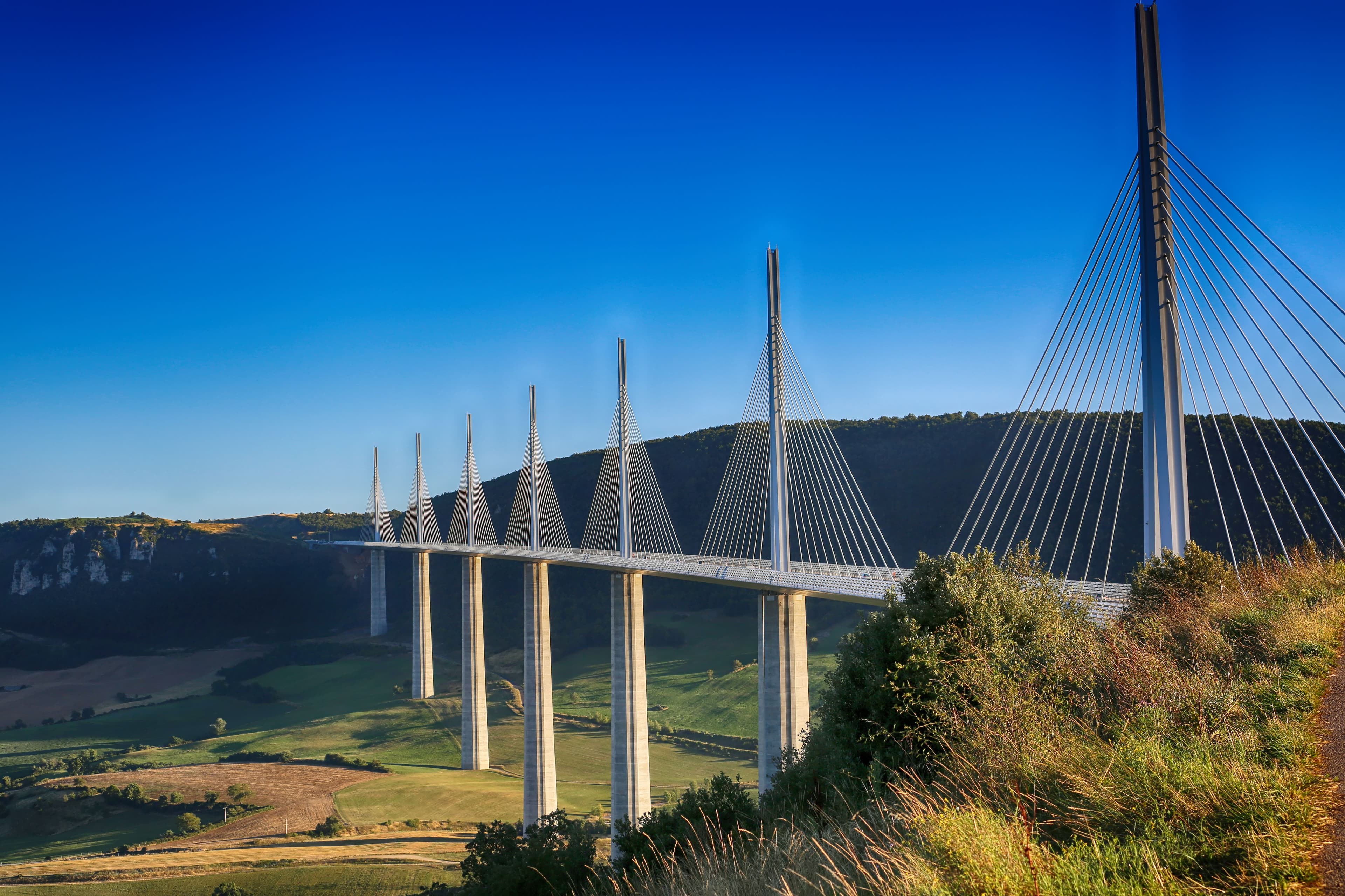 Completed in 2004, the Millau Viaduct in southern France still holds the record as the tallest bridge in the world.