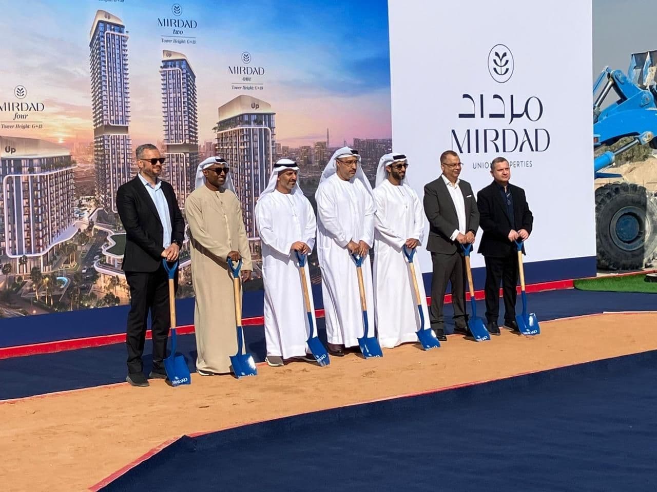 Groundbreaking ceremony marks the official start of construction at Mirdad in Dubai Motor City.