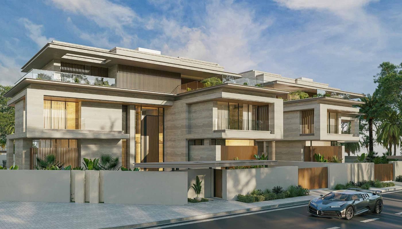Mews Mansions building exterior.