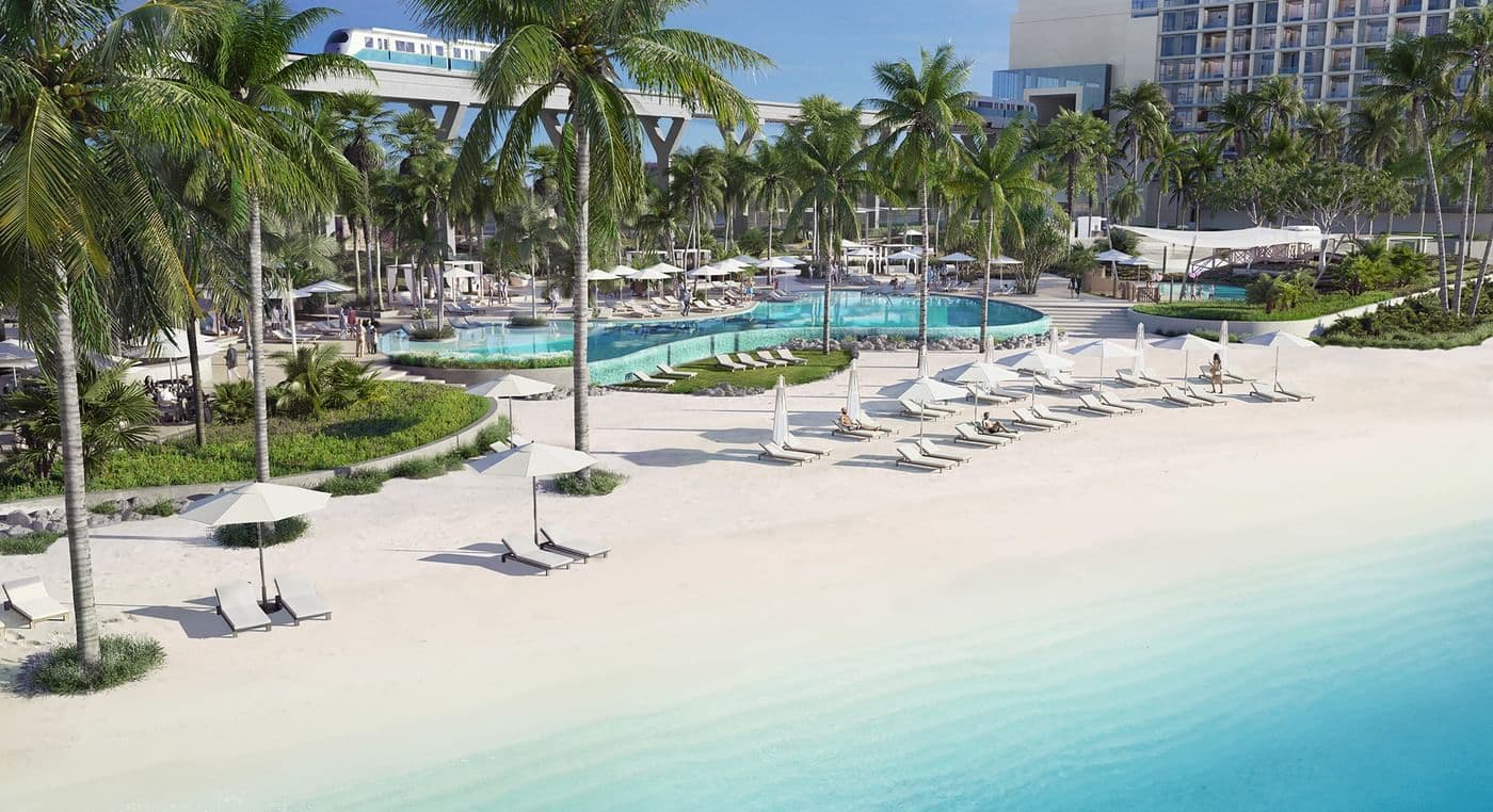 Nakheel has introduced 16 beachfront Podium Villas at Palm Beach Towers.