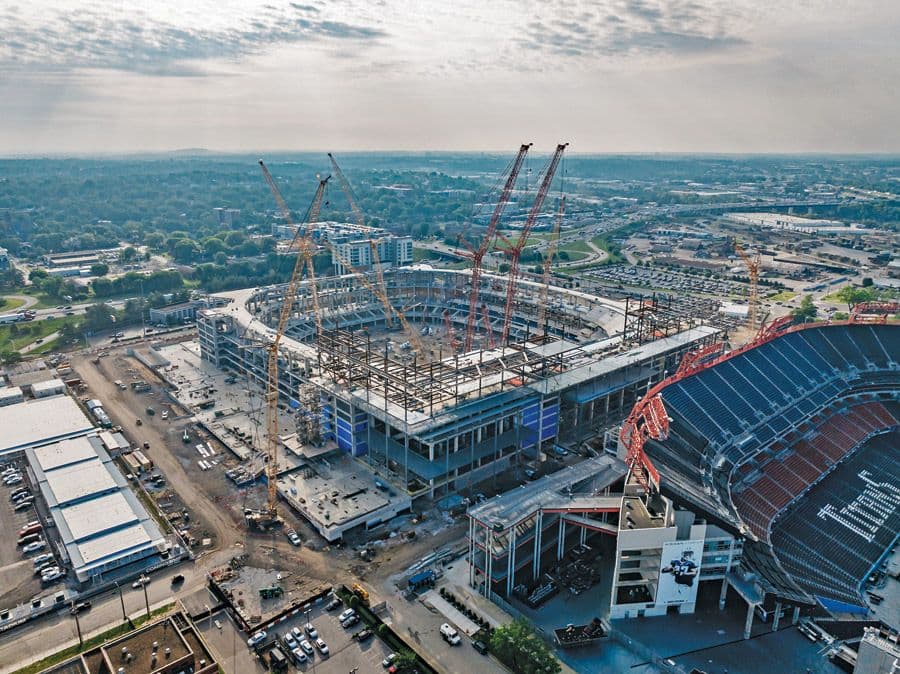 Titans Unveil $2.2B Nissan Stadium Set to Transform Nashville by 2027