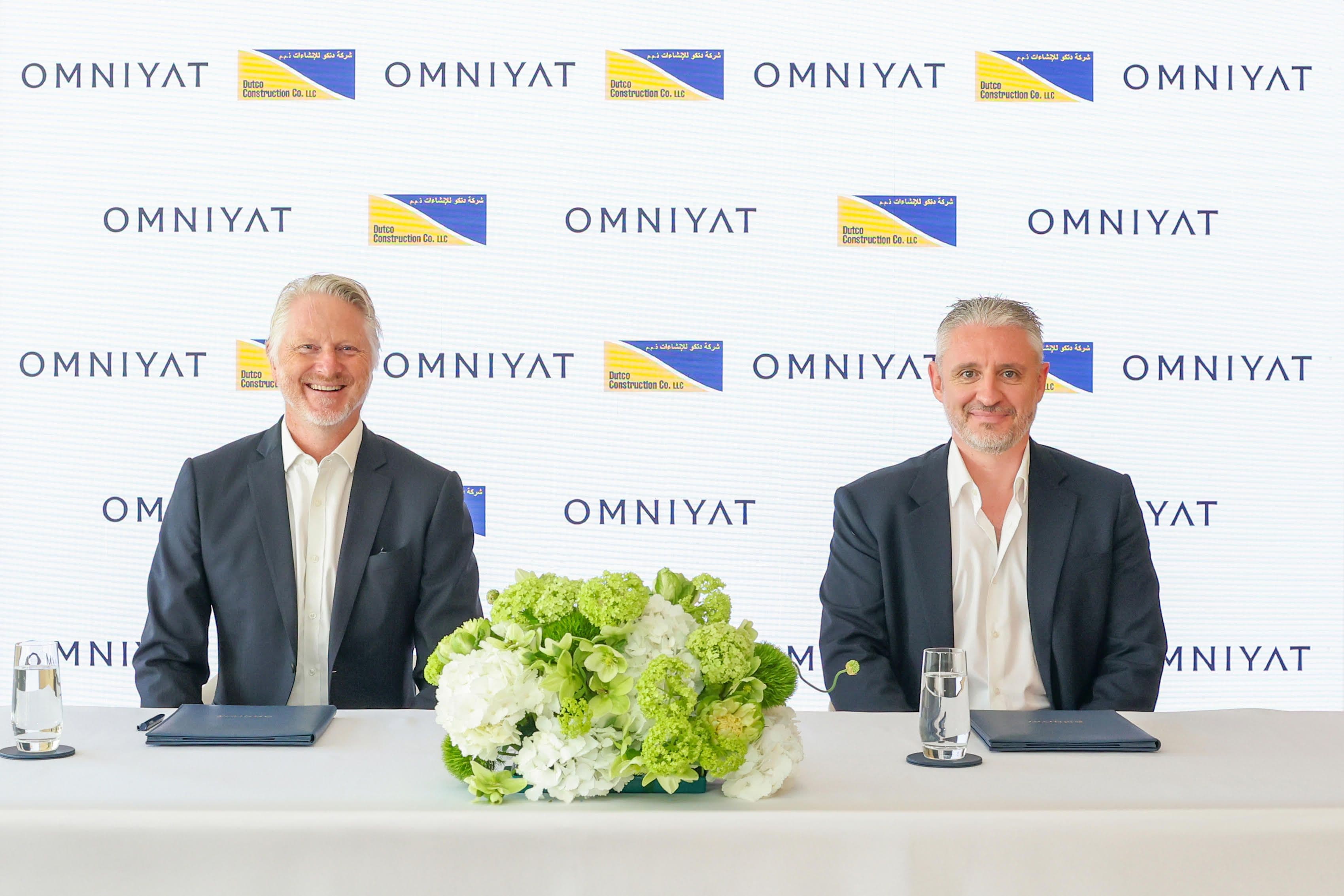 ENARA by OMNIYAT at Marasi Bay enters superstructure phase following the award of the main works contract to Dutco, marking a key milestone in the delivery of Dubai’s flagship ultra-luxury commercial tower.
