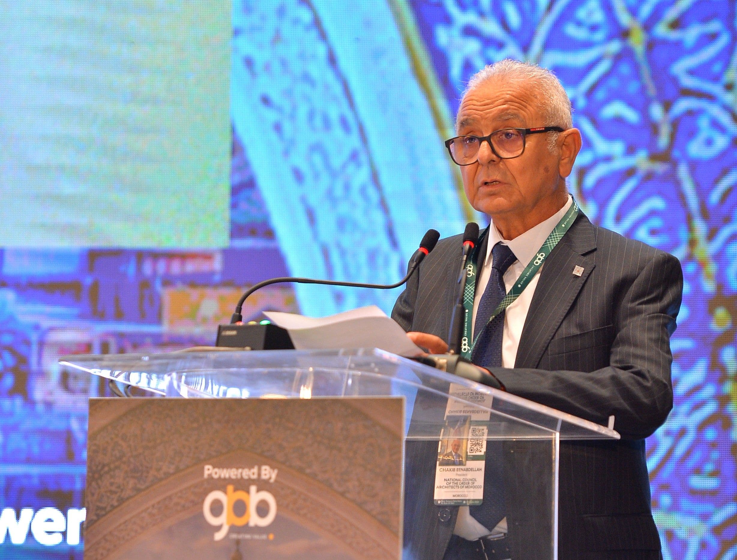 Chakib Benabdellah, President of the National Council of the Order of Architects of Morocco (CNOA)