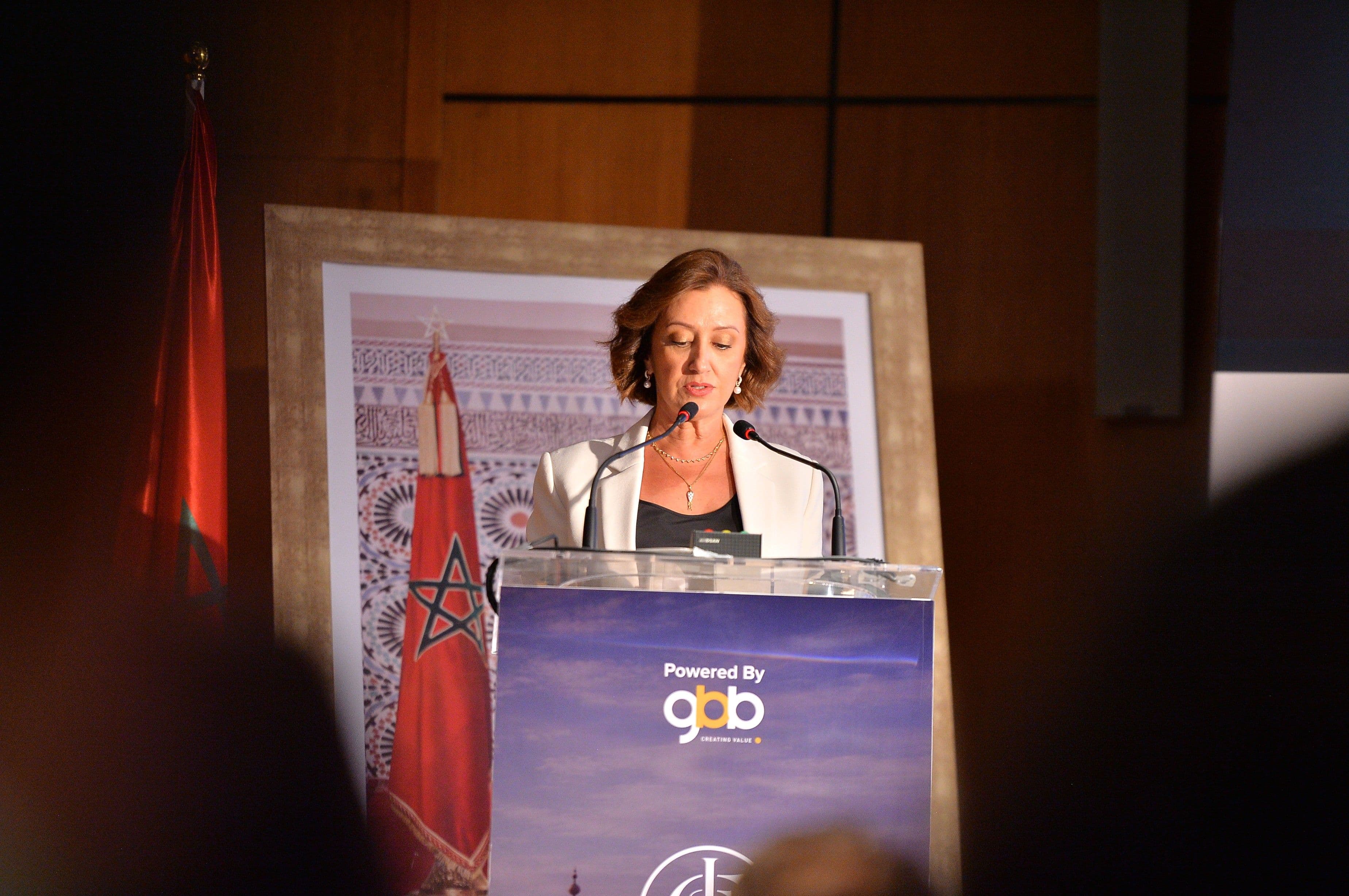 H.E. Fatim-Zahra Ammor, Morocco's Minister of Tourism, Handicrafts and Social and Solidarity Economy