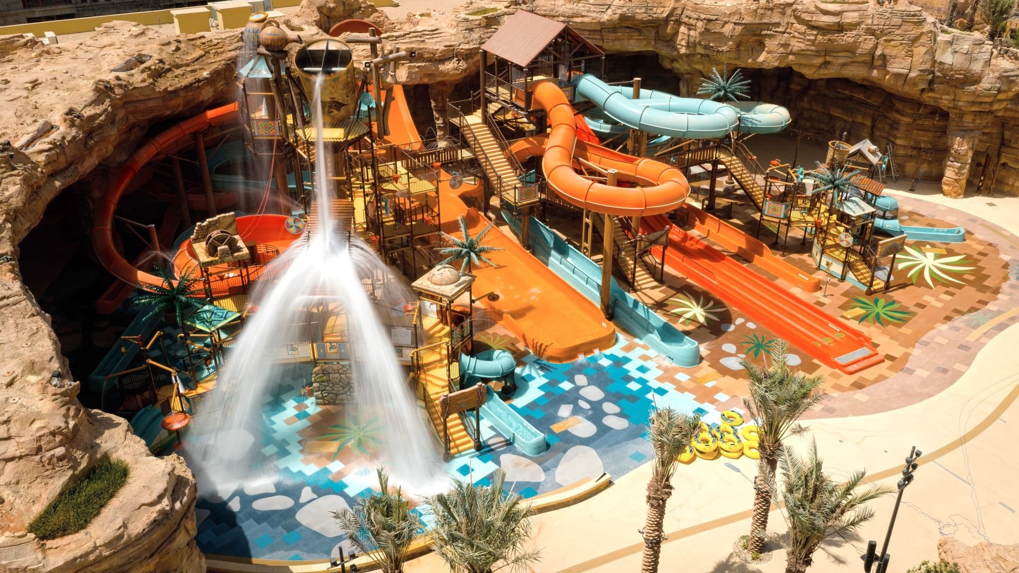 Viper Canyon blends unique attractions, including SlideWheel® and underwater experiences.