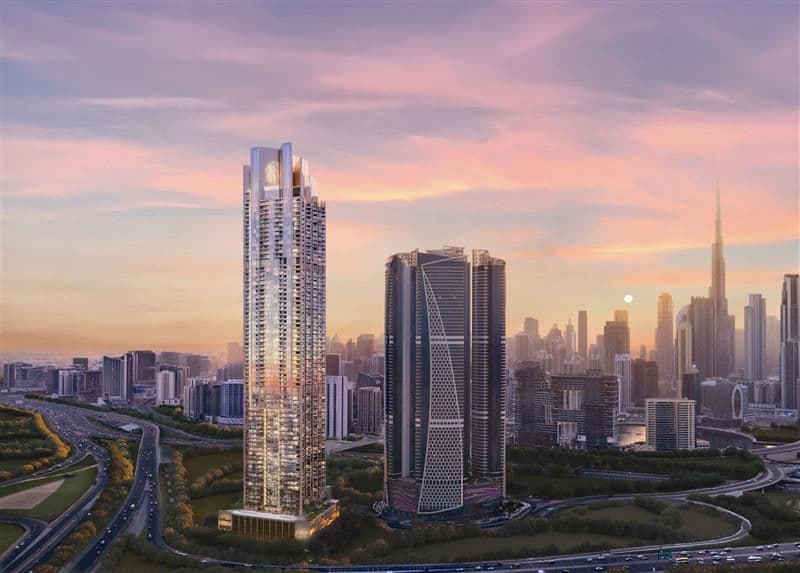 Regalia, a 913-unit luxury residential tower in Business Bay featuring studios, one-, two- and three-bedroom apartments, as well as duplexes, penthouses and retail stores.