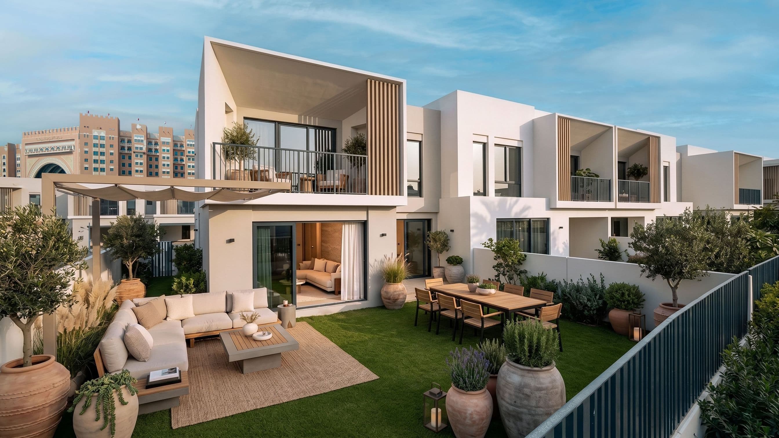 Dubai Residential REIT has expanded its portfolio with the acquisition of 220 townhouses at Jebel Ali Village.